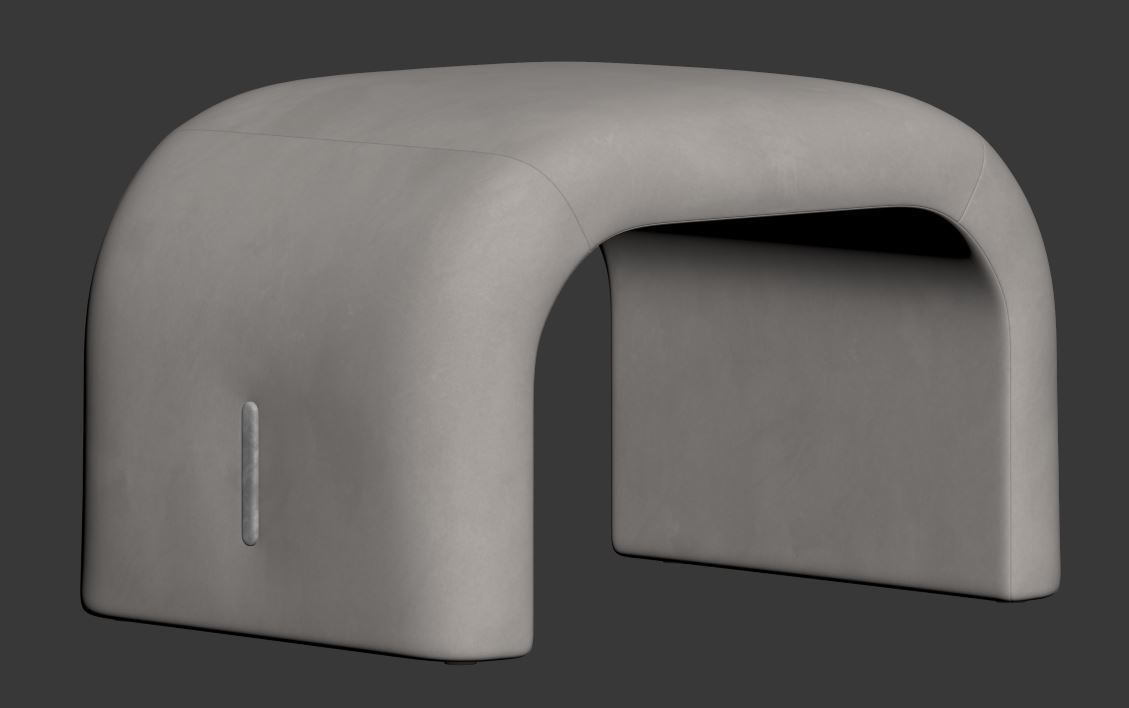 Eclipse Bench by Turri 3D model_22