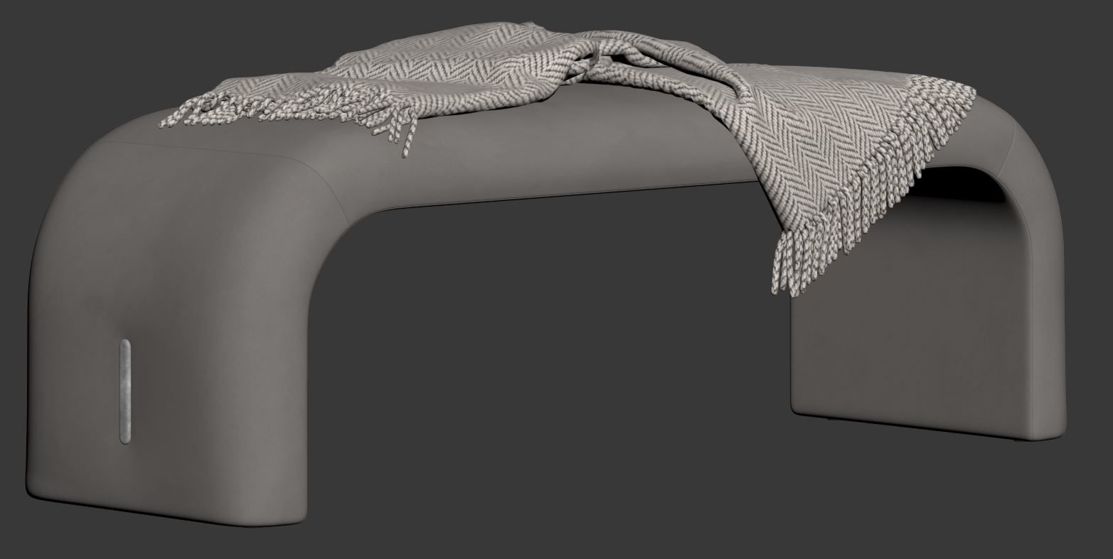 Eclipse Bench by Turri 3D model_20