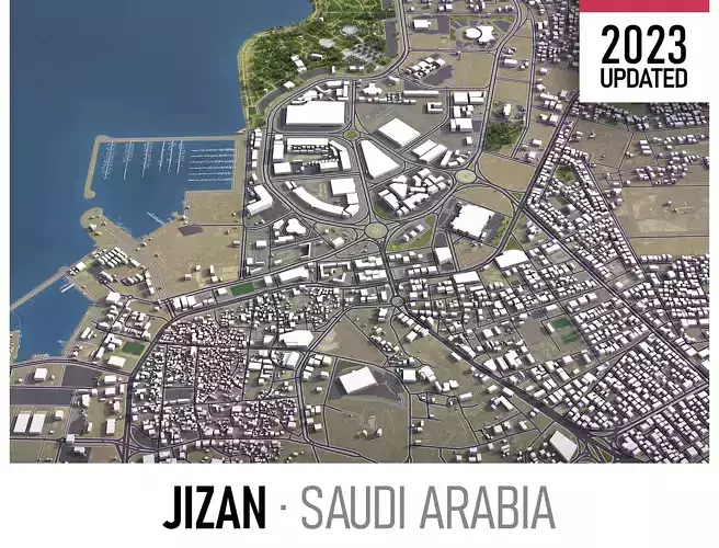 Jizan - 3D City