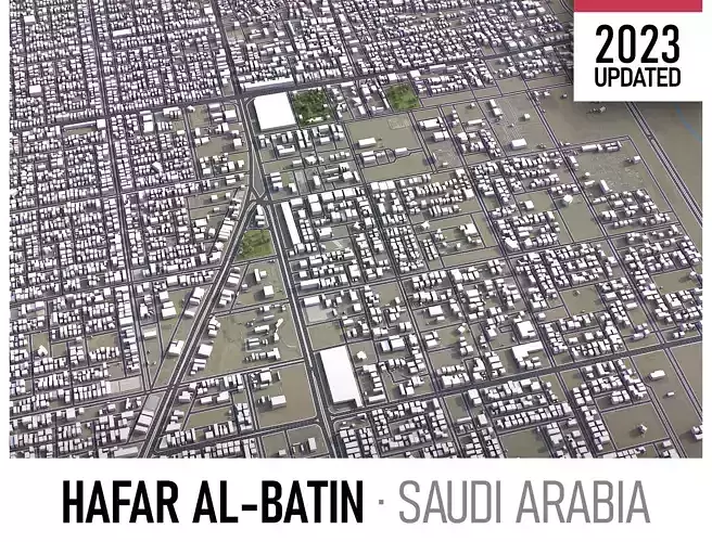 Hafar al-Batin - 3D City