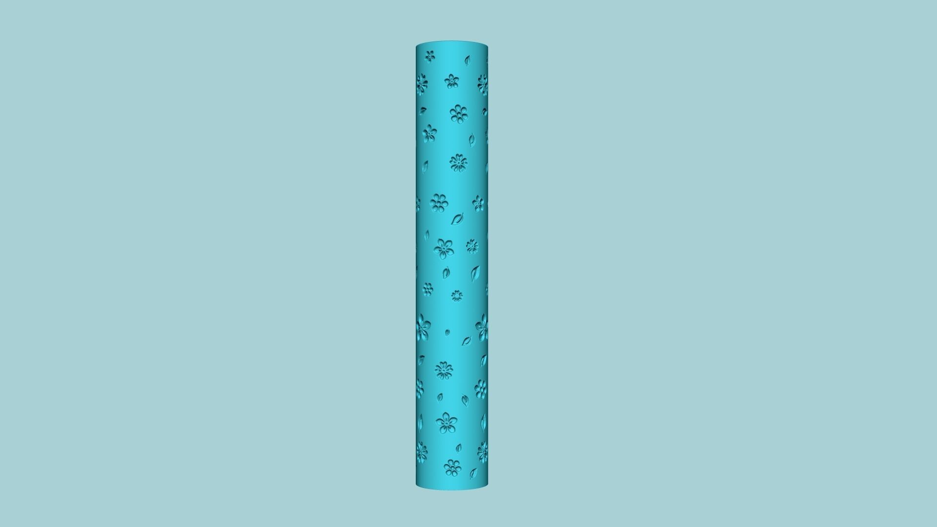 Texture Roll 03 - Flowers Negative - Decoration Maker 3D print model_5
