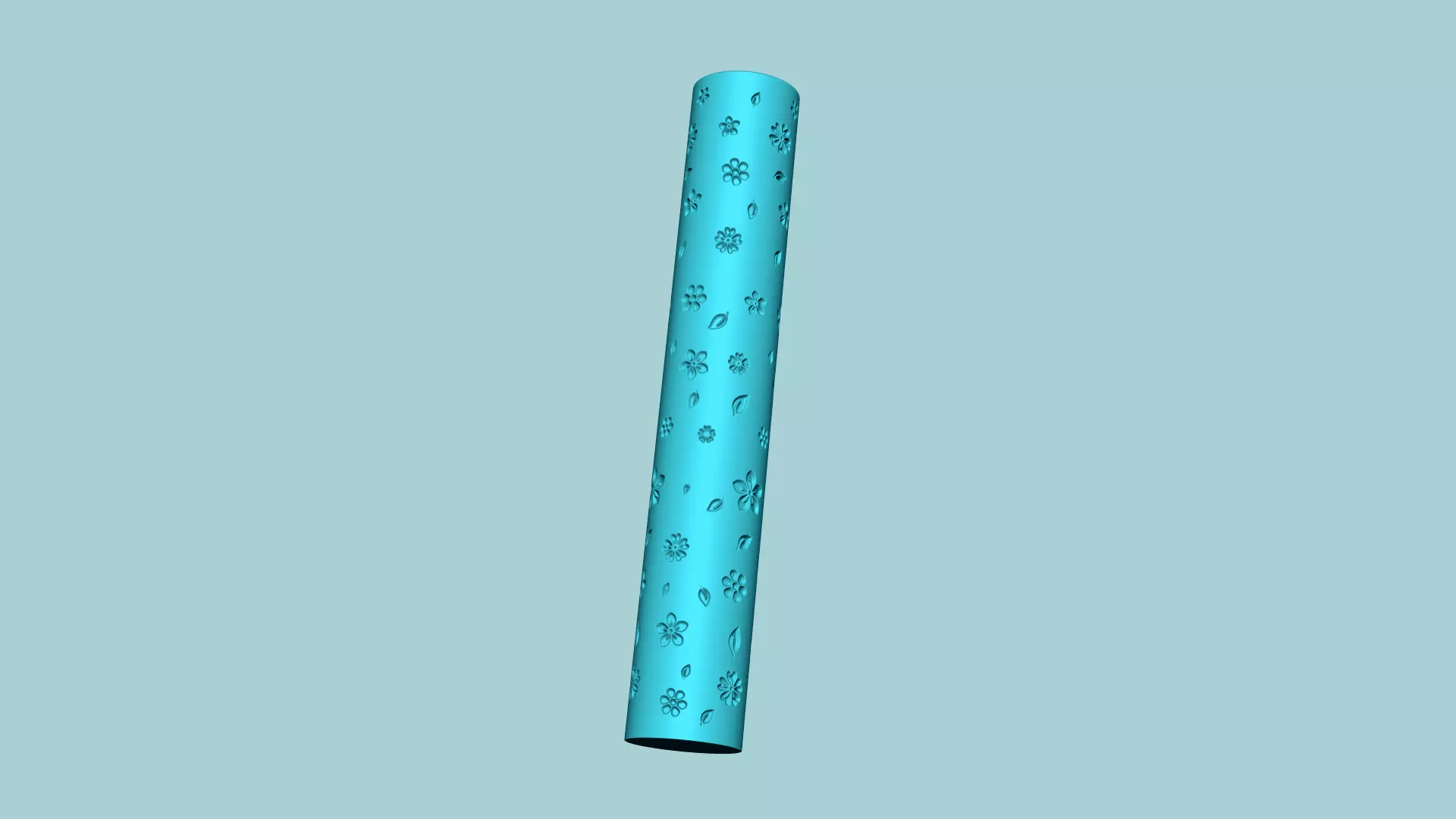 Texture Roll 03 - Flowers Negative - Decoration Maker 3D print model_0