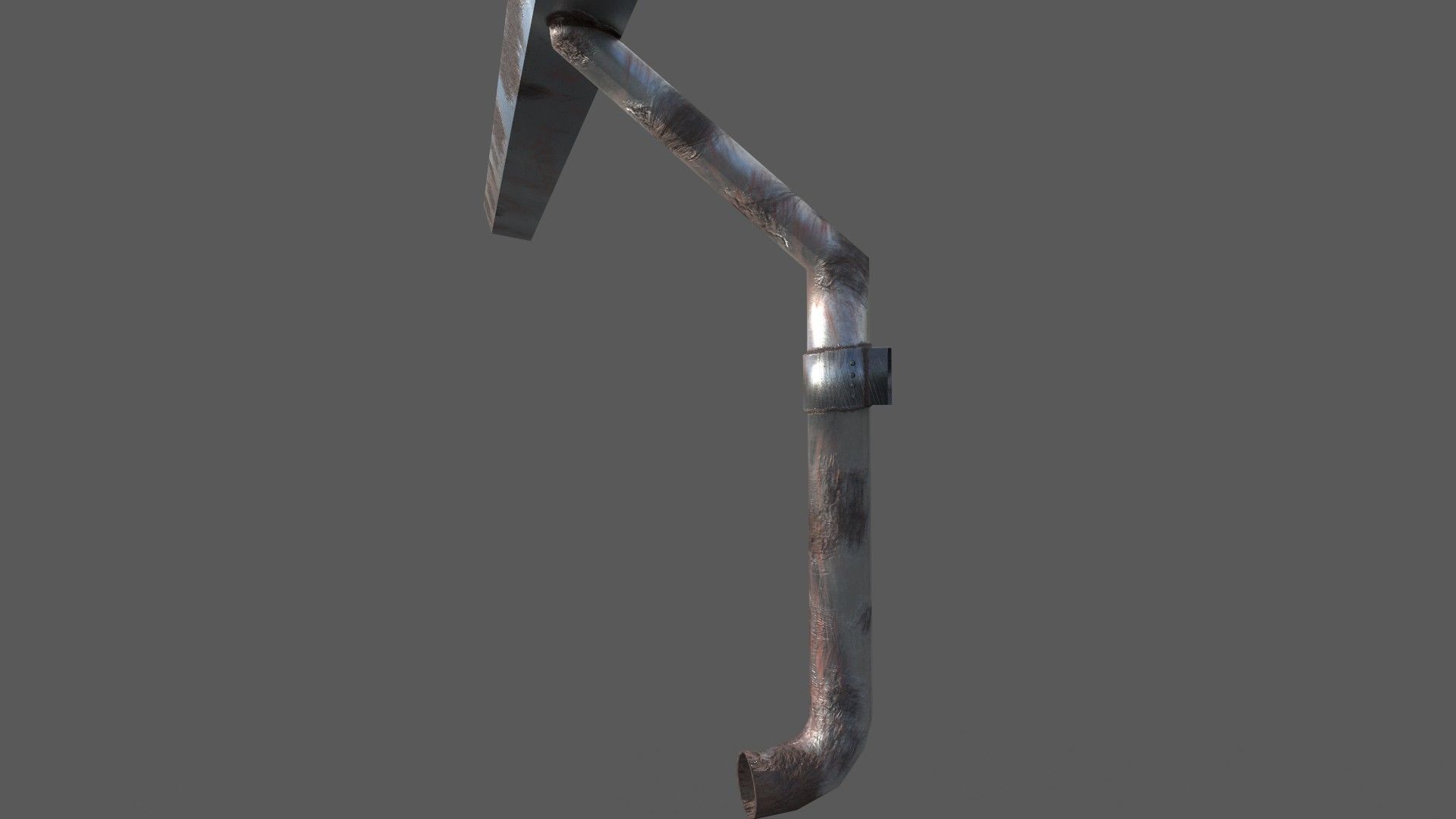 Dark House Realm Butchery Legacy Mansion Tools Organ Pail Low-poly 3D model_12