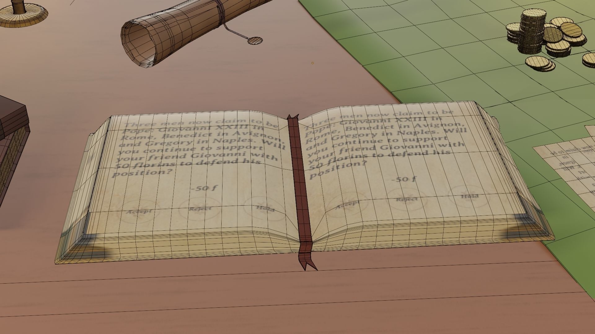 18 Game Ready 3d asset Historical Renaissance Florence  3D model_21