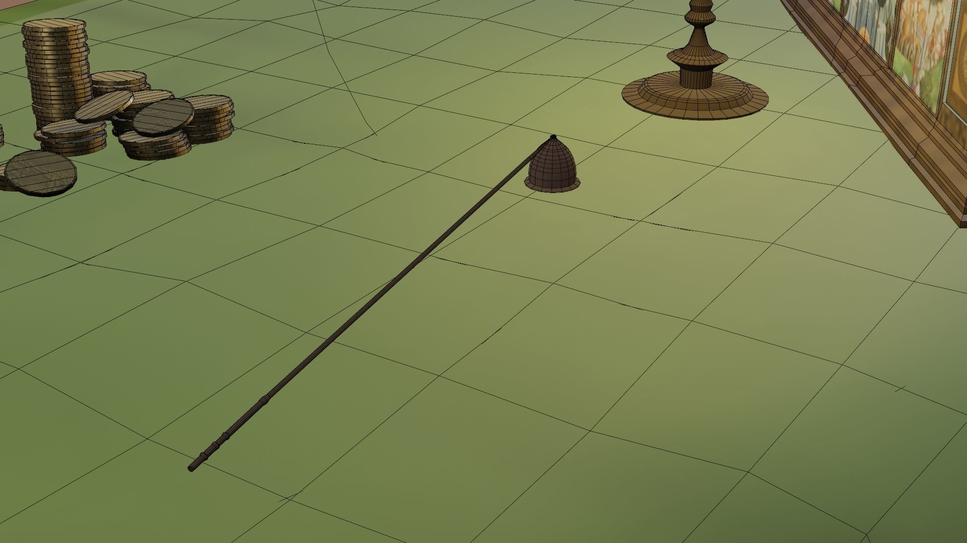 18 Game Ready 3d asset Historical Renaissance Florence  3D model_29