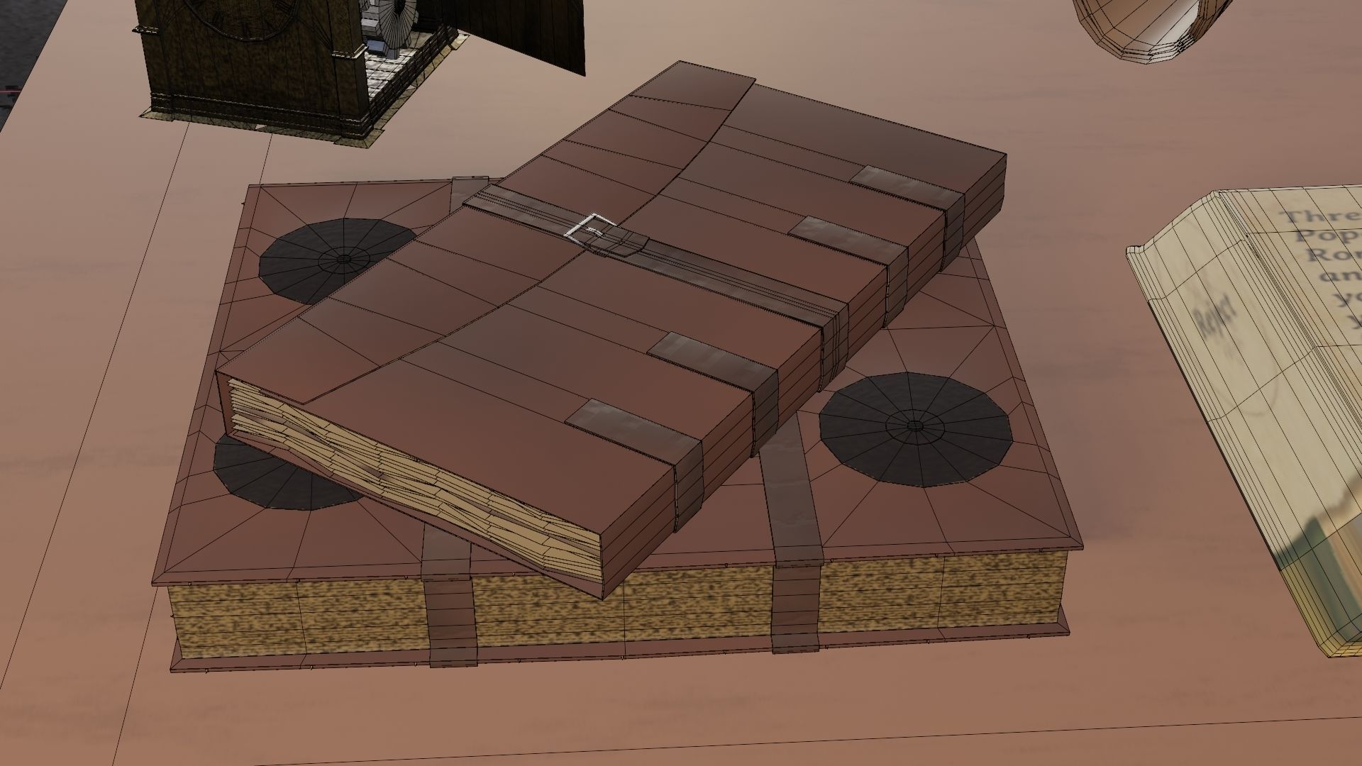 18 Game Ready 3d asset Historical Renaissance Florence  3D model_22