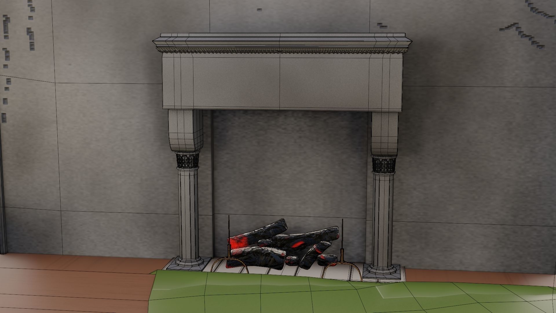 18 Game Ready 3d asset Historical Renaissance Florence  3D model_33