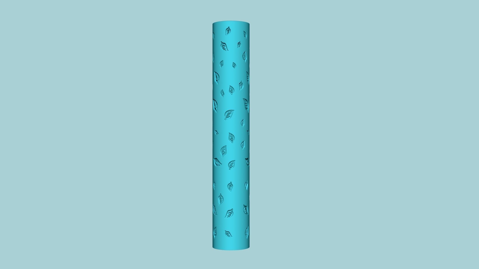 Texture Roll 06 - Leaves Negative - Decoration Maker 3D print model_5