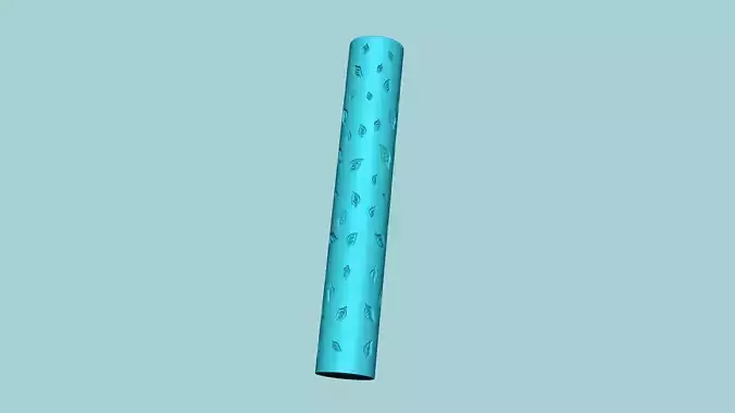 Texture Roll 06 - Leaves Negative - Decoration Maker 3D print model