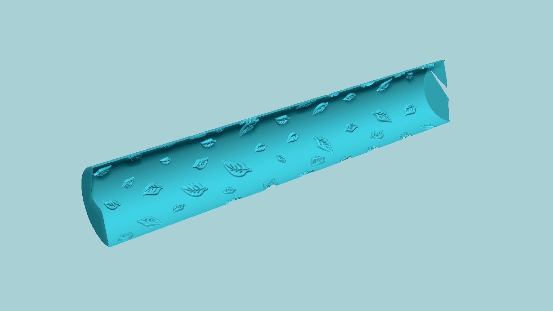 Texture Roll 06 - Leaves Negative - Decoration Maker 3D print model_10