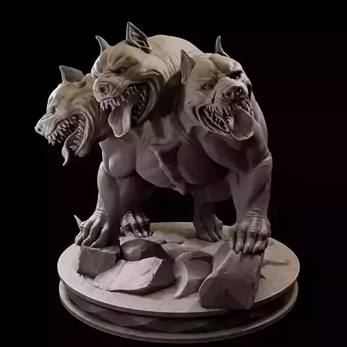 Cerberus 3d Print ready 3D print model