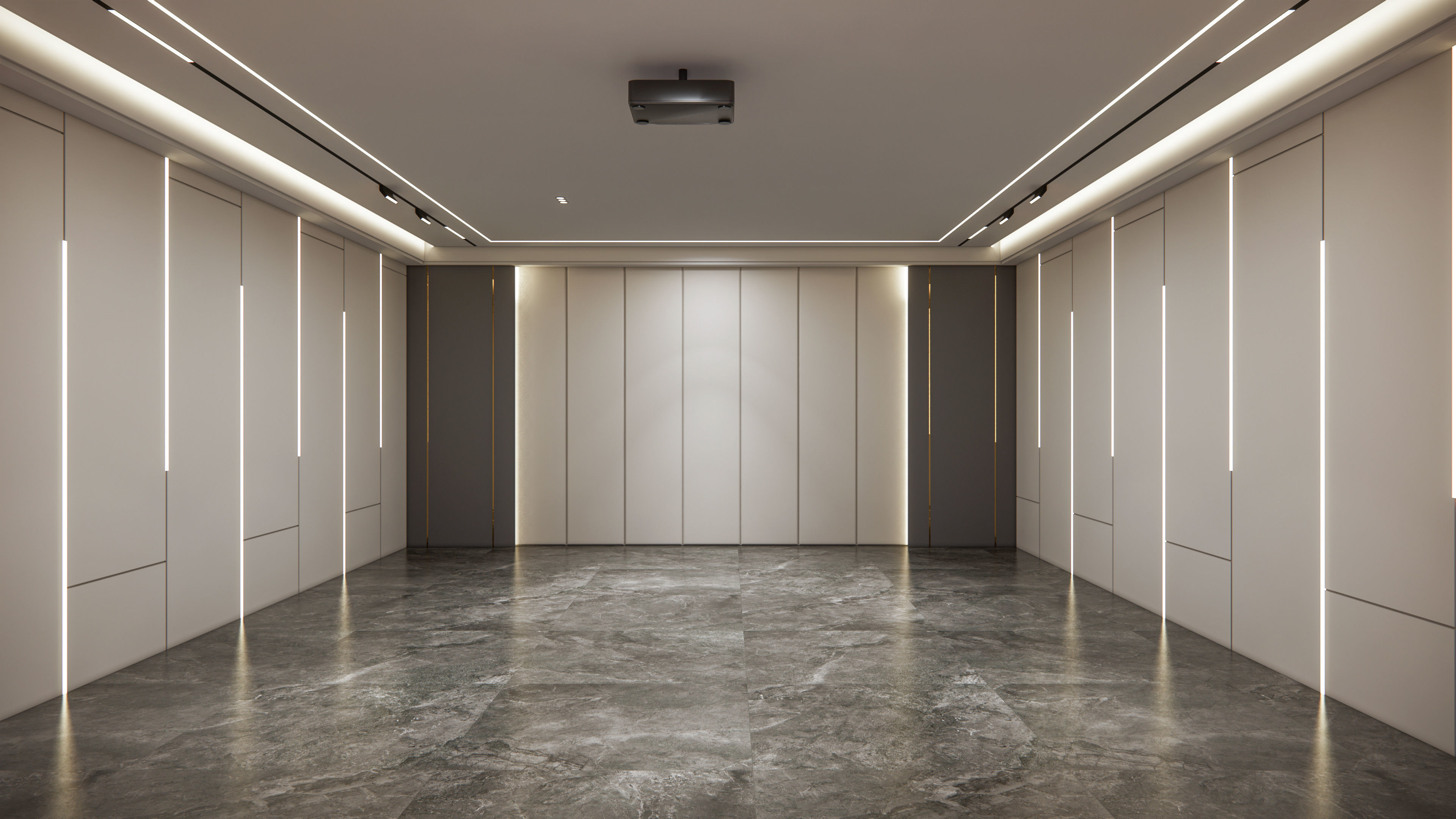 entertainment Audio Video visual room home cinema 3D model_13