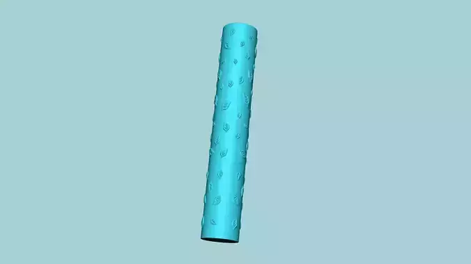 Texture Roll 07 - Leaves Positive - Decoration Maker 3D print model