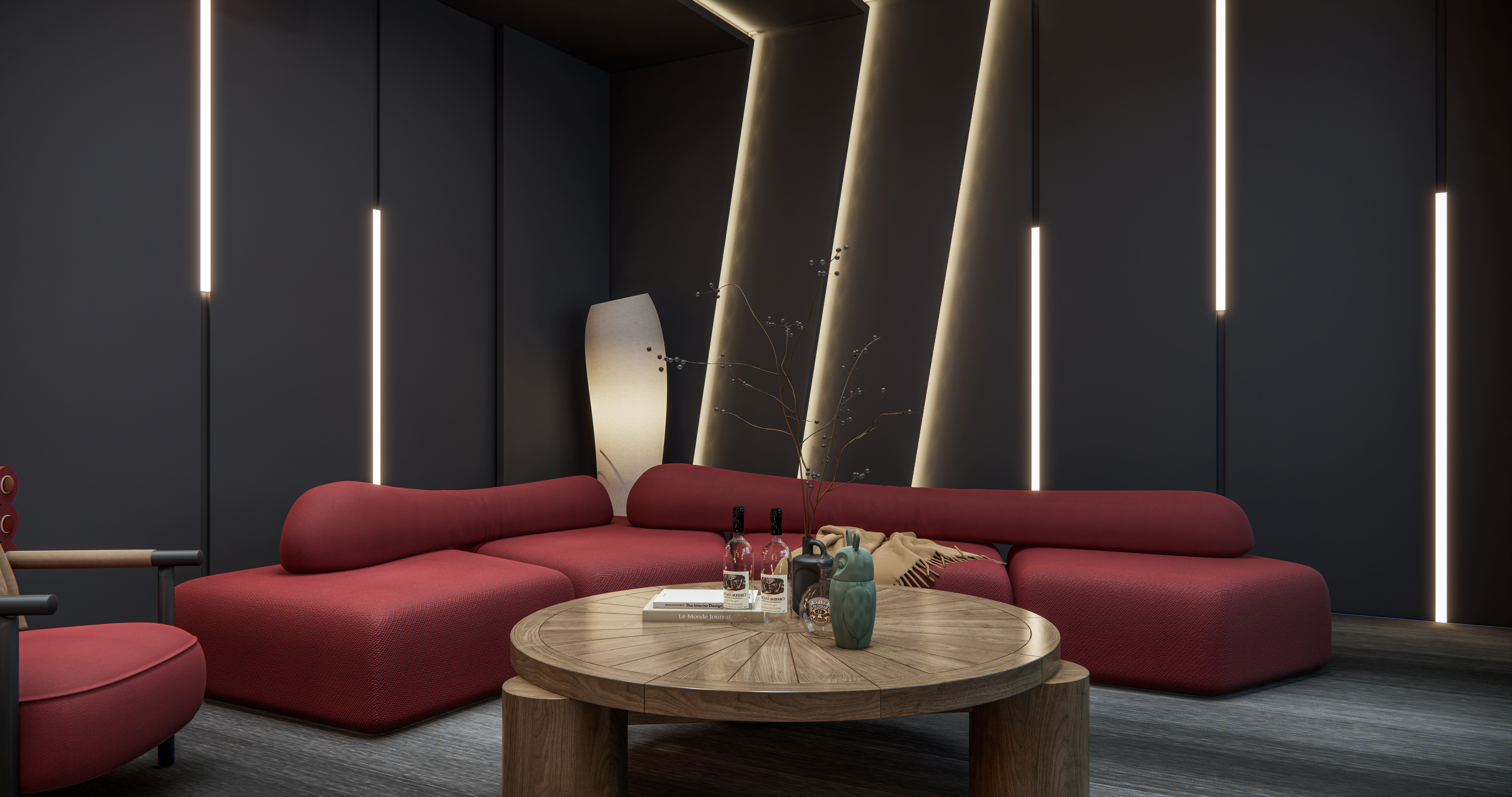 Home entertainment audio video visual room  Home cinema 3D model_15