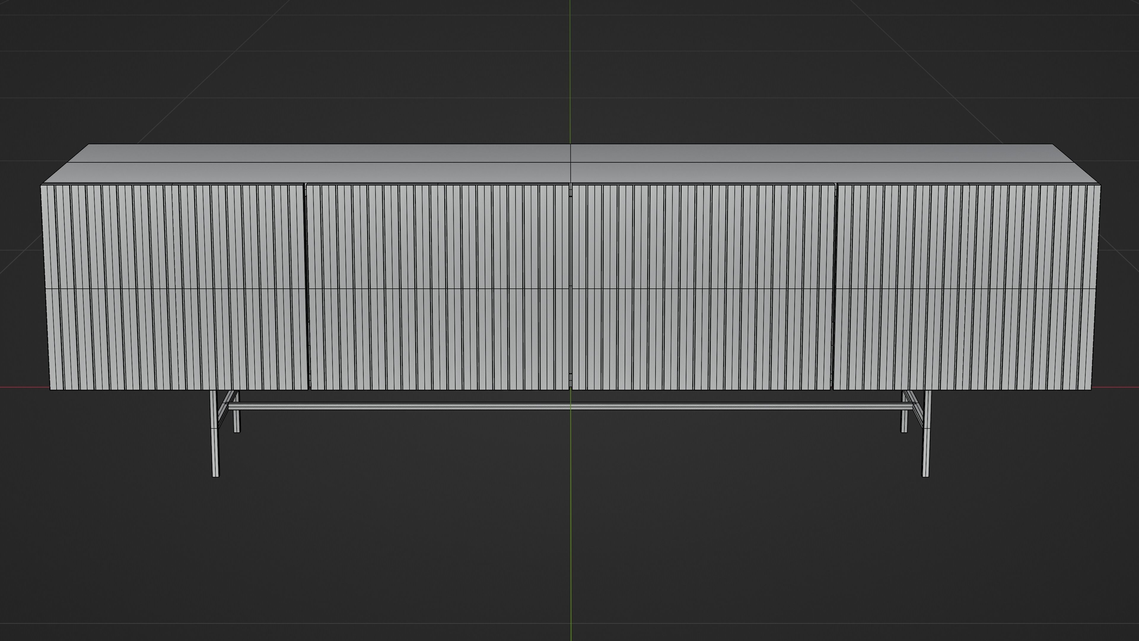 Tv Stand - Tv Bench - Media Unit 3D model_20