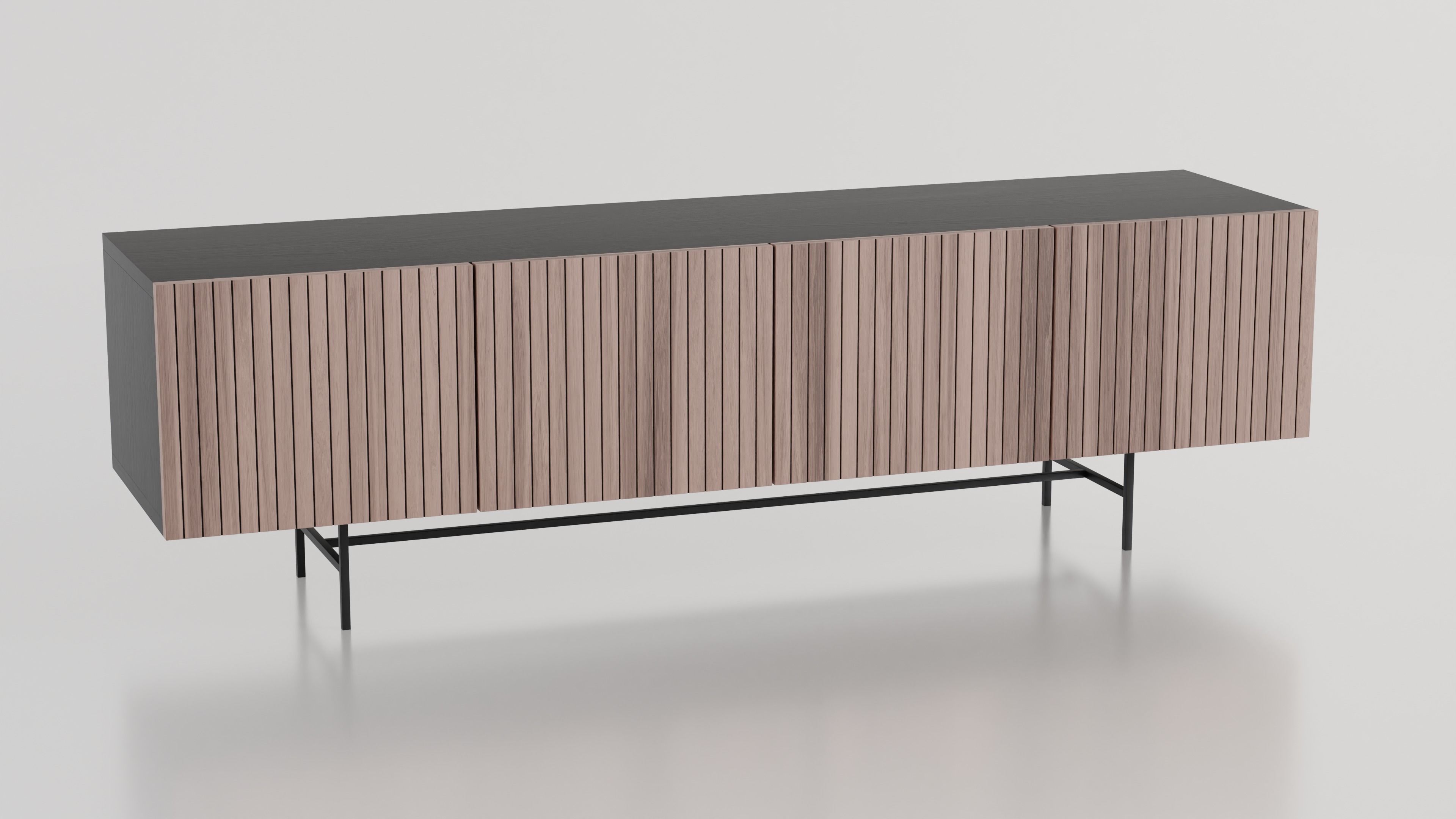Tv Stand - Tv Bench - Media Unit 3D model_9