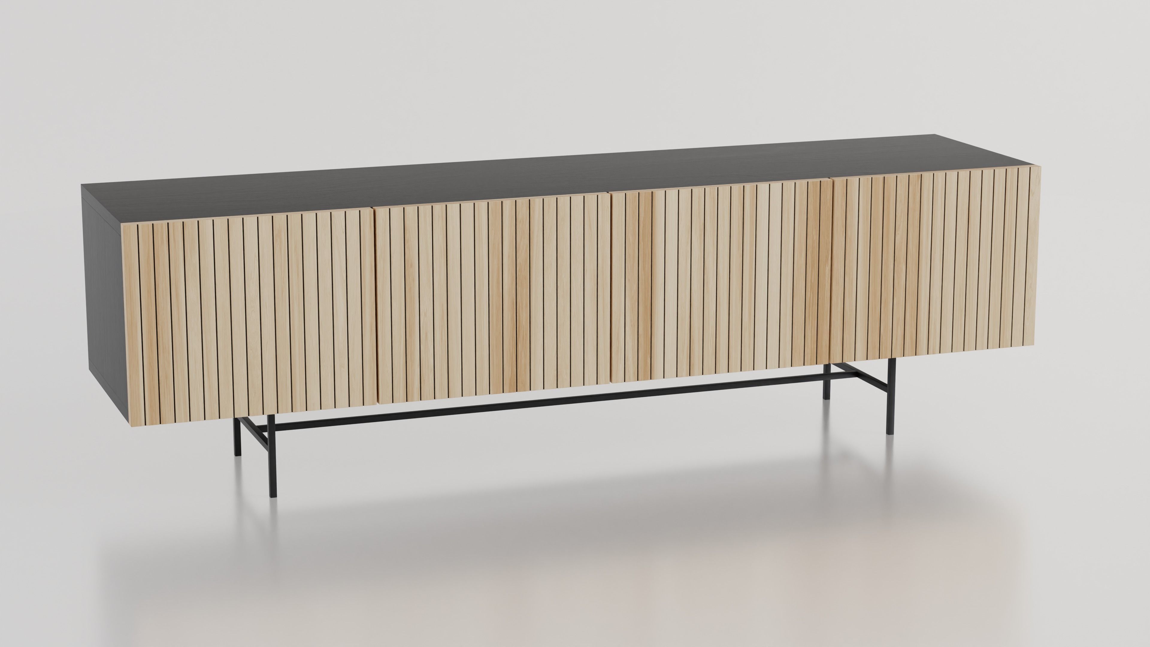 Tv Stand - Tv Bench - Media Unit 3D model_10
