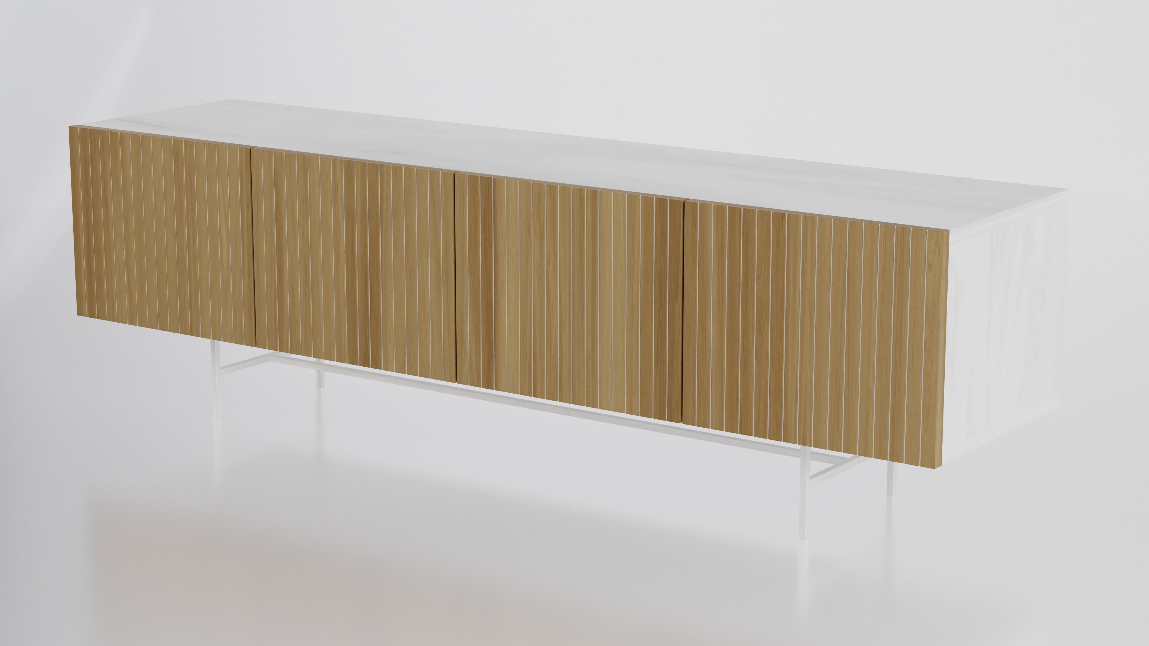 Tv Stand - Tv Bench - Media Unit 3D model_17