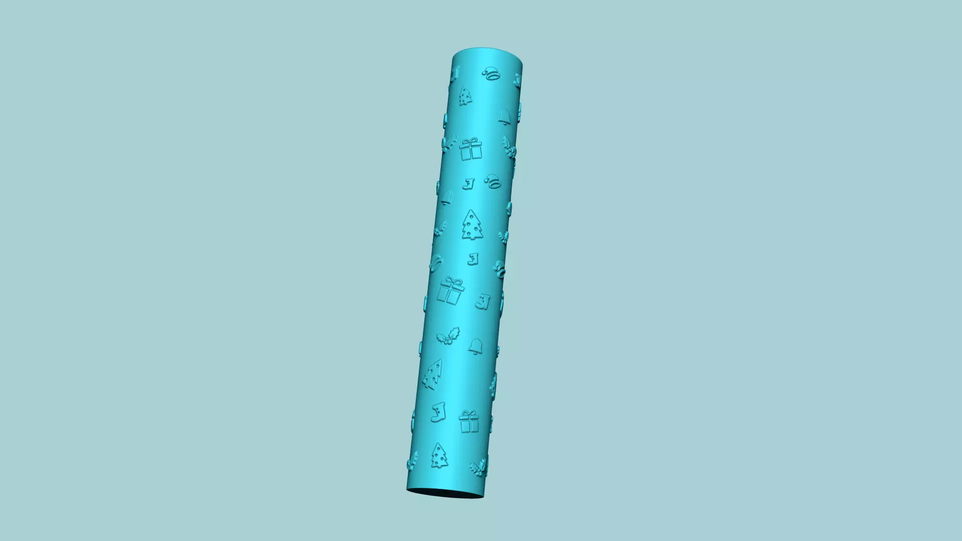 Texture Roll 17 - Christmas Positive - Decoration Maker 3D print model