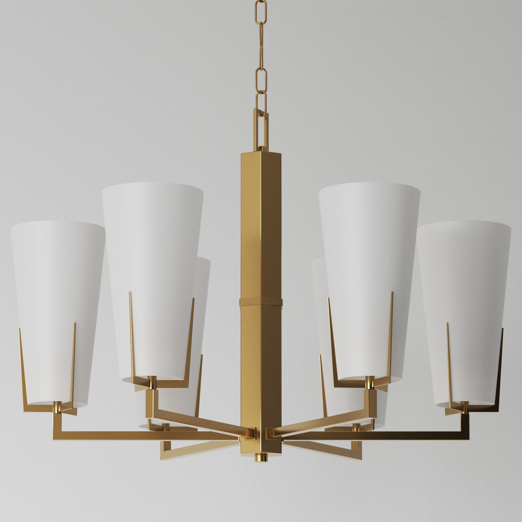 Chandelier Dantone Home Subra small 3D model_8