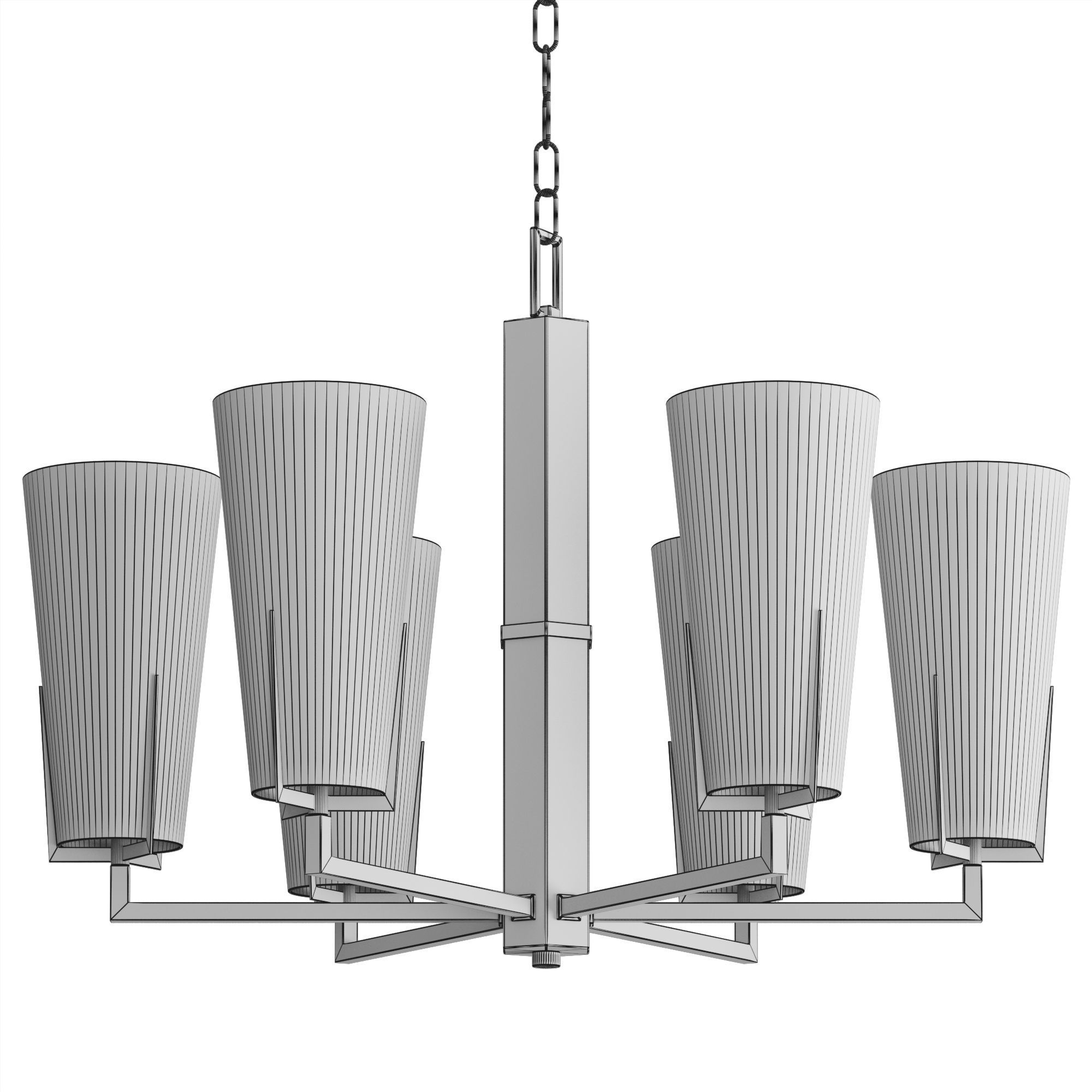 Chandelier Dantone Home Subra small 3D model_16