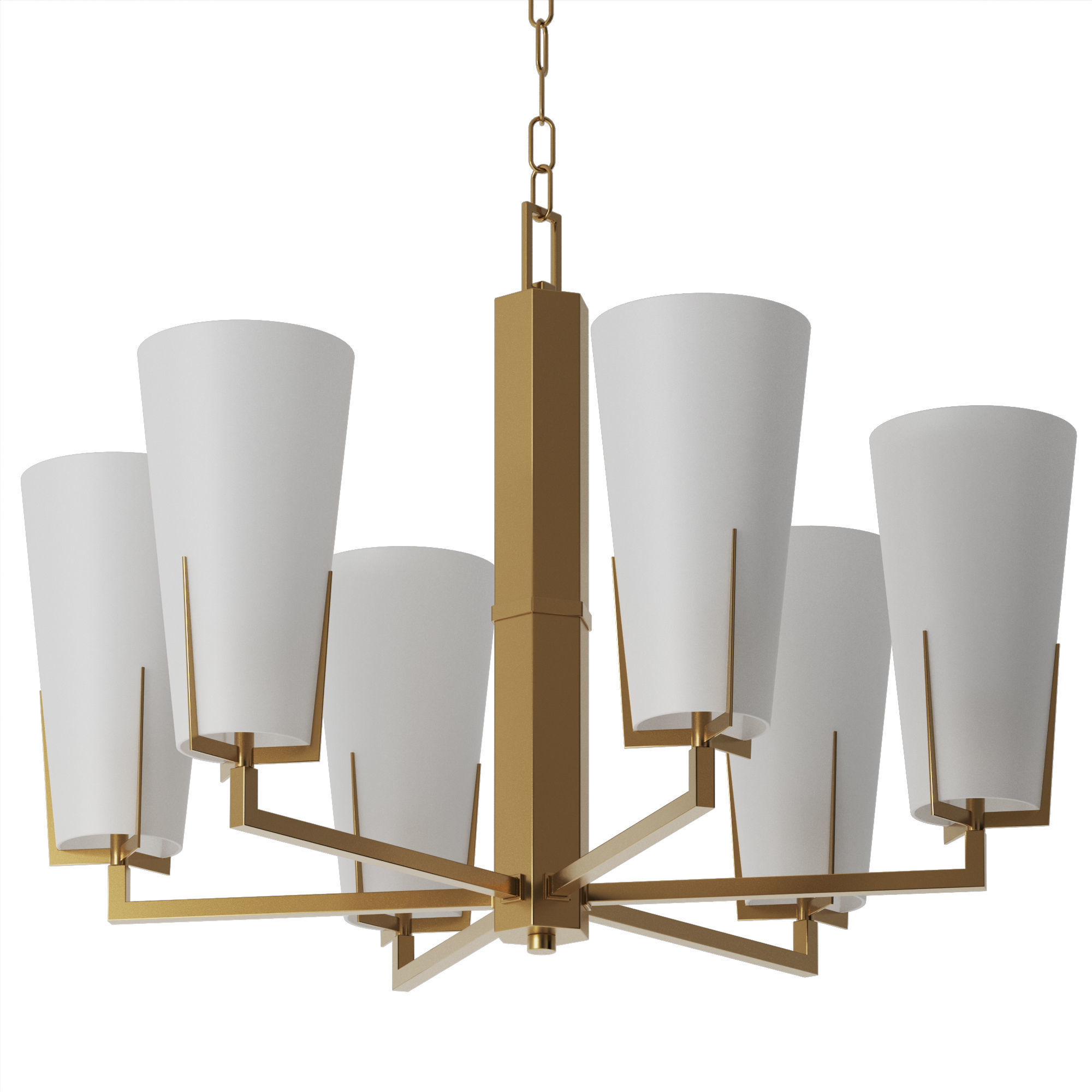 Chandelier Dantone Home Subra small 3D model_14