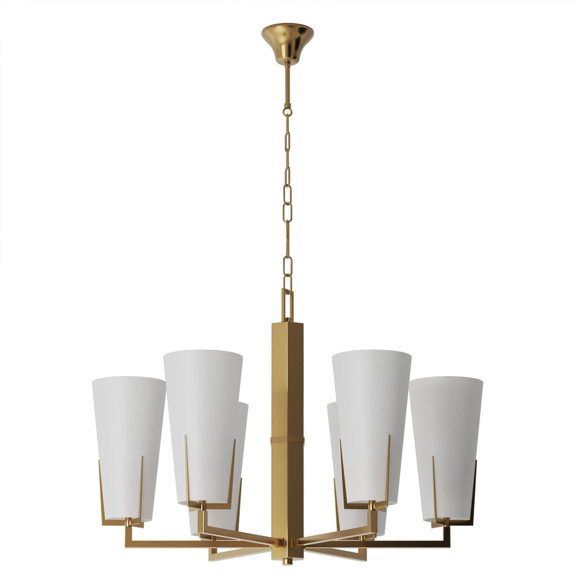 Chandelier Dantone Home Subra small 3D model_13