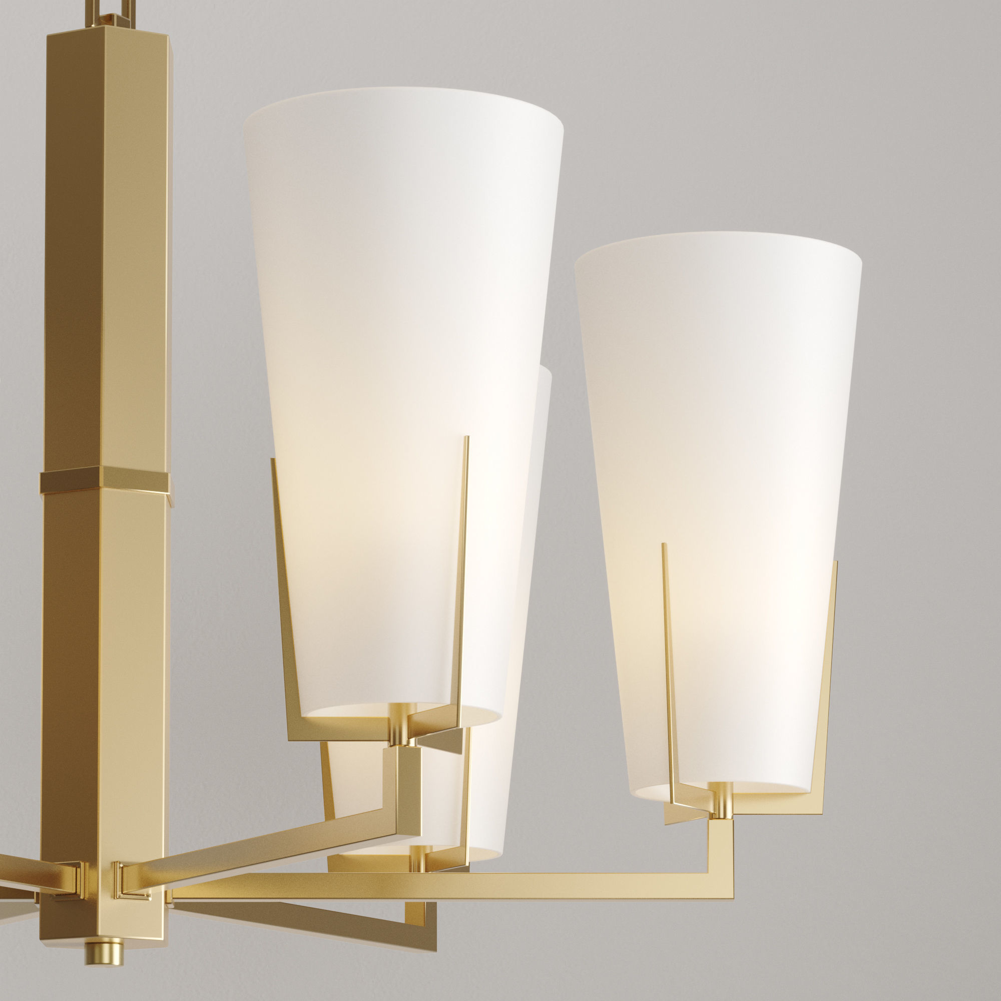 Chandelier Dantone Home Subra small 3D model_6