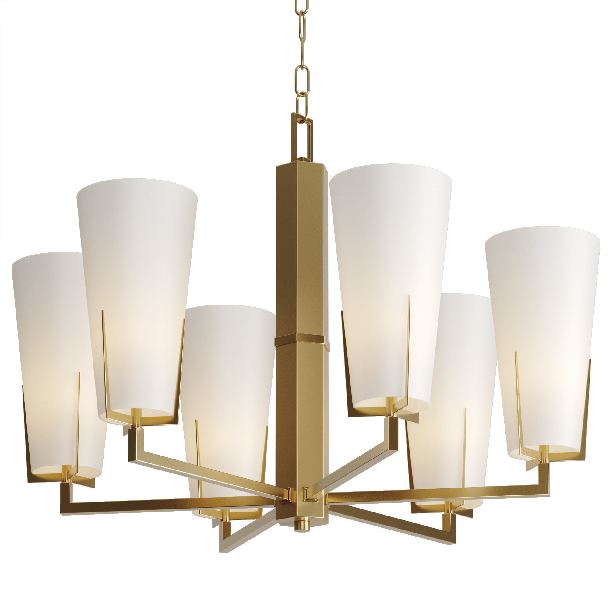 Chandelier Dantone Home Subra small 3D model_3