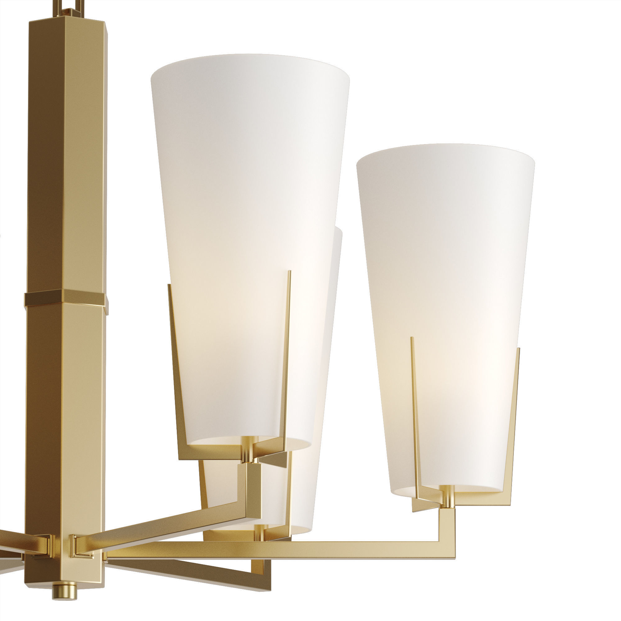 Chandelier Dantone Home Subra small 3D model_2