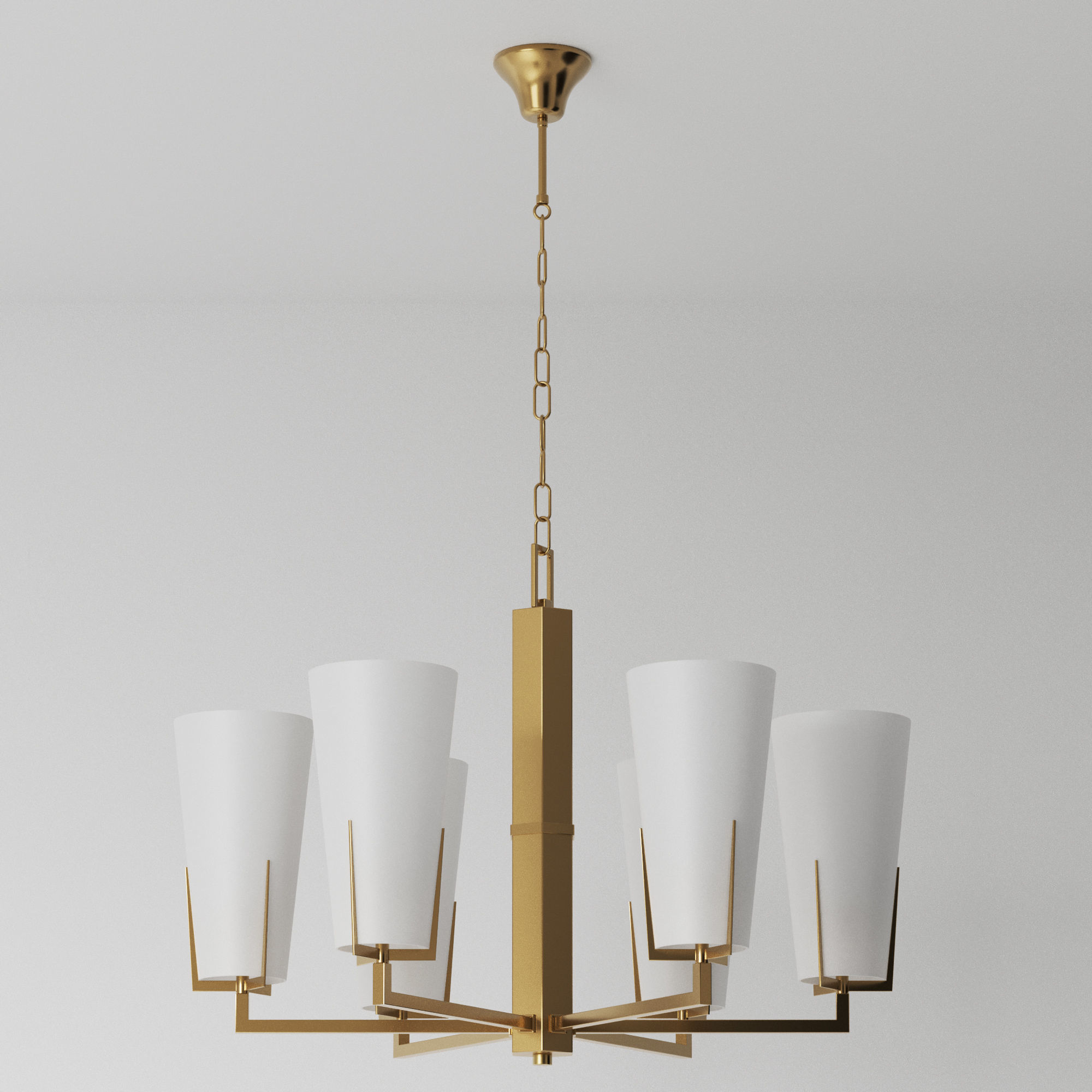 Chandelier Dantone Home Subra small 3D model_9