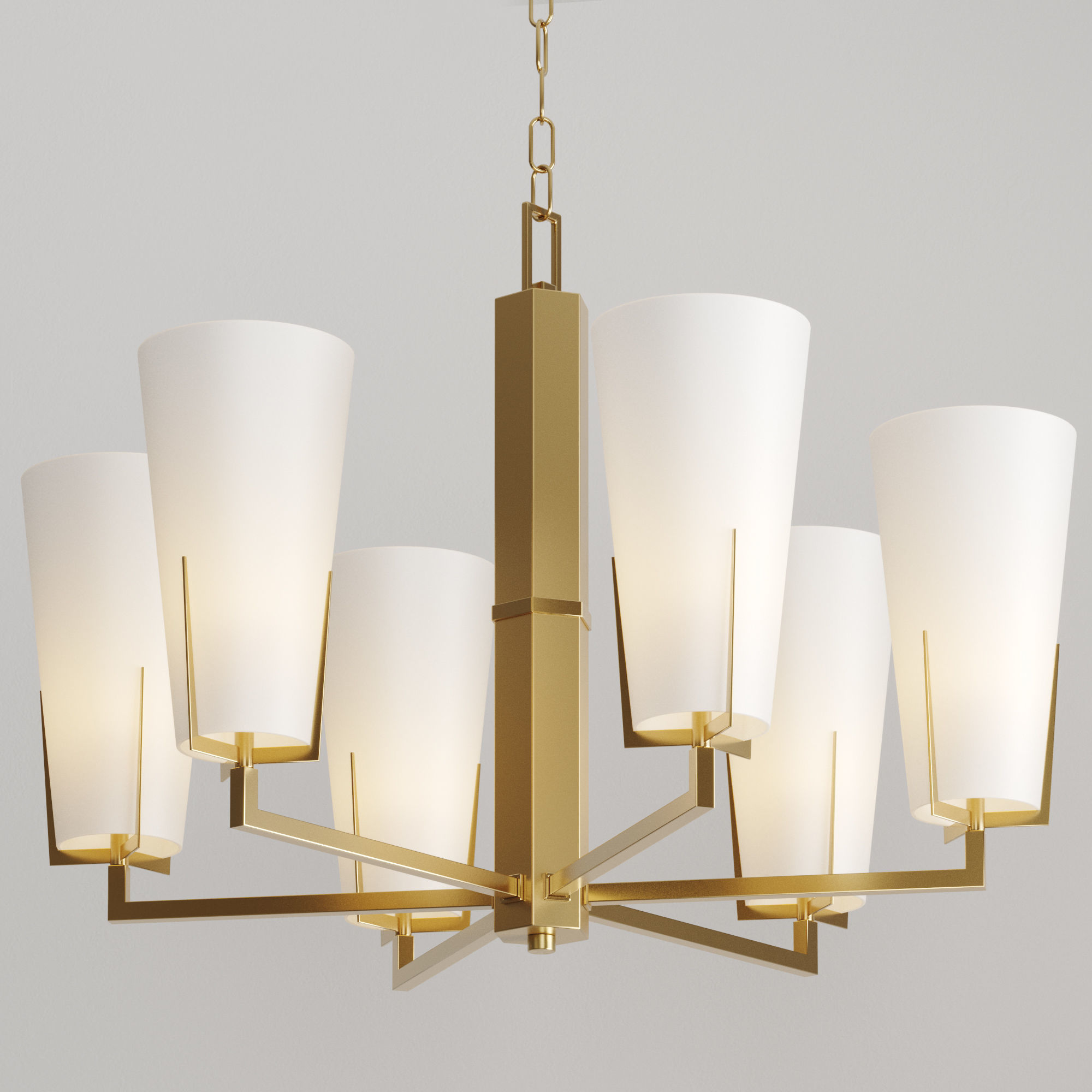 Chandelier Dantone Home Subra small 3D model_7