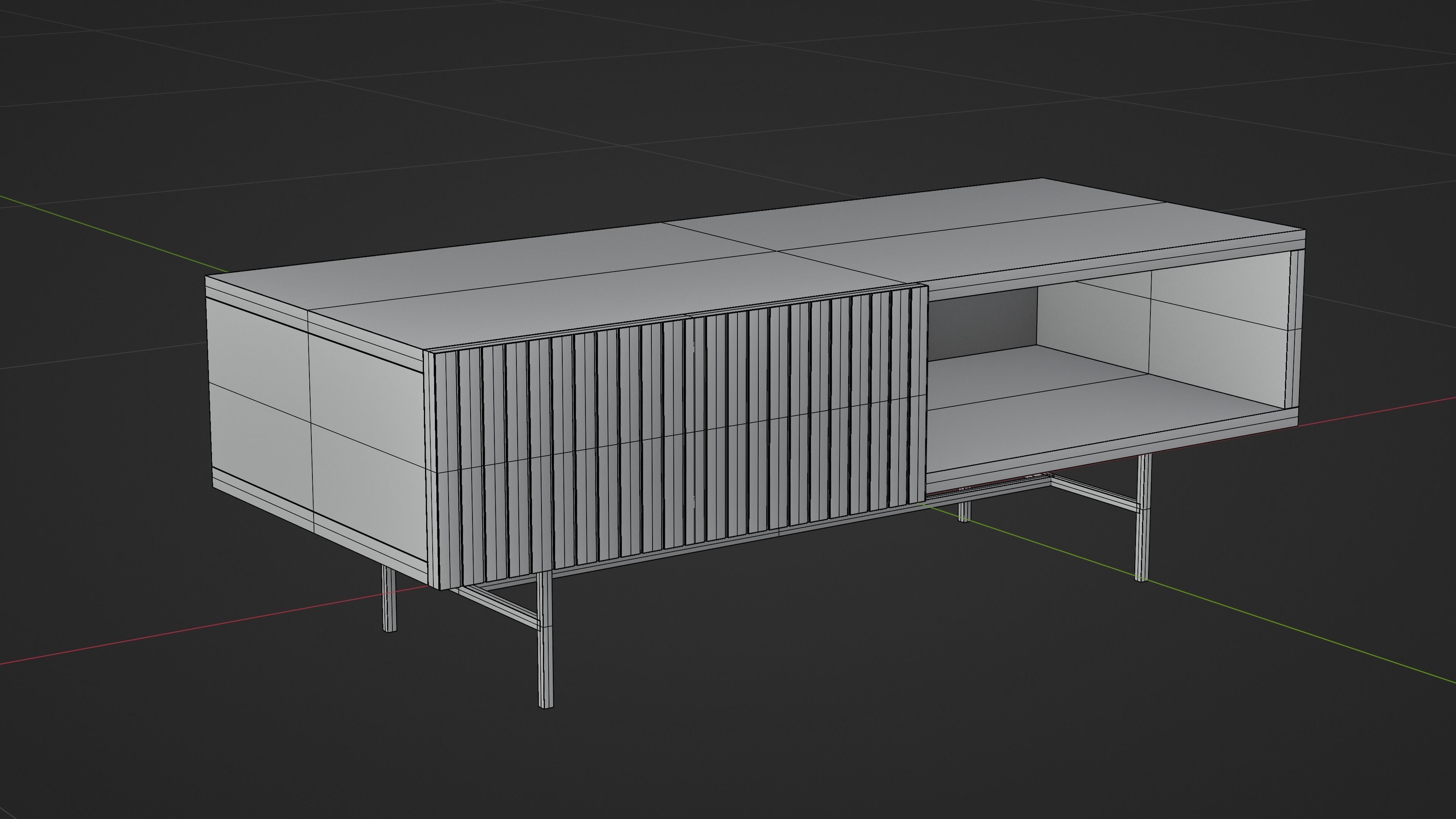 Coffee Table 3D model_19