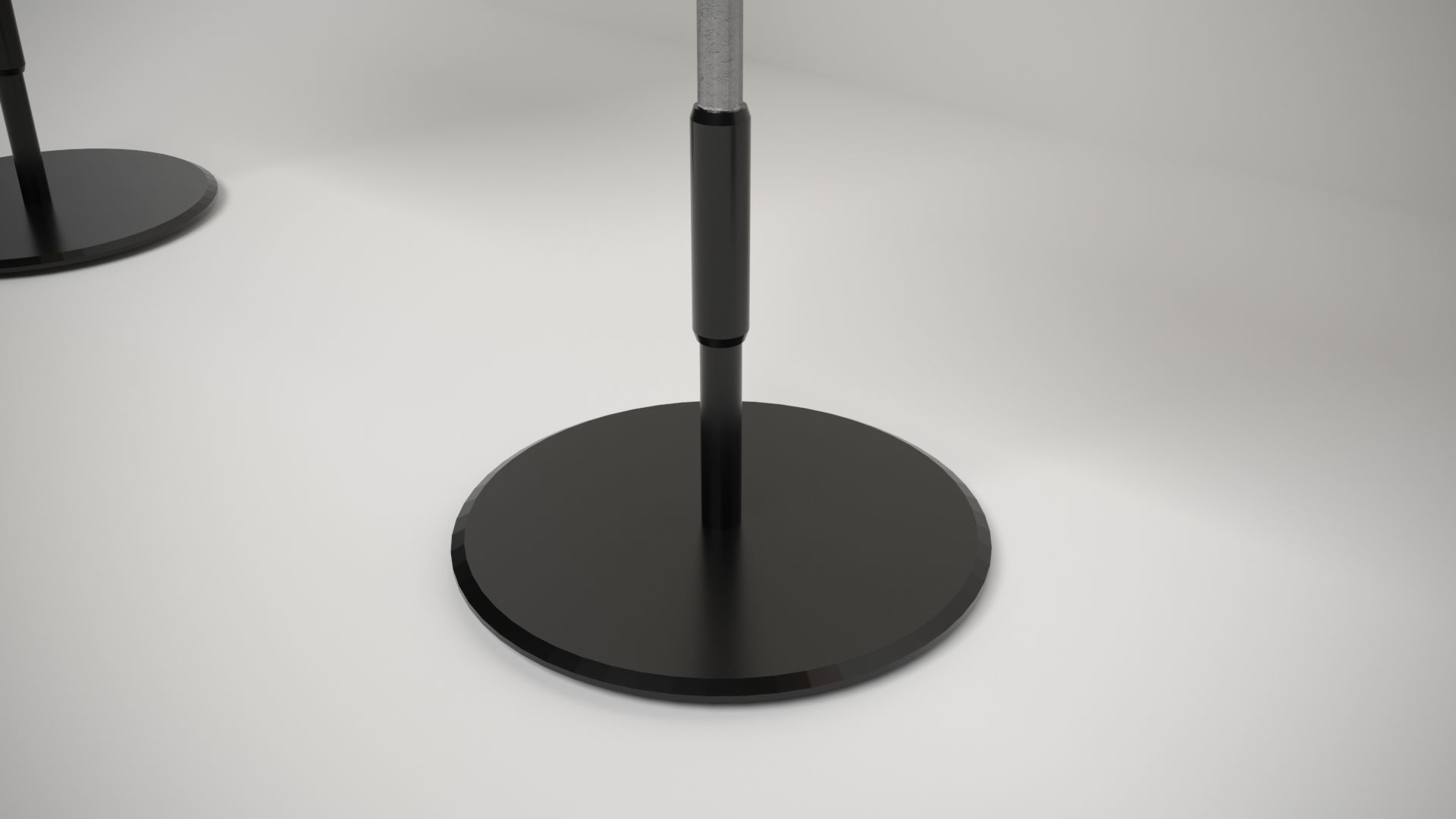 Banner Flags Low-poly 3D model_2