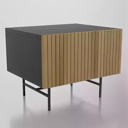 End Table 3D model