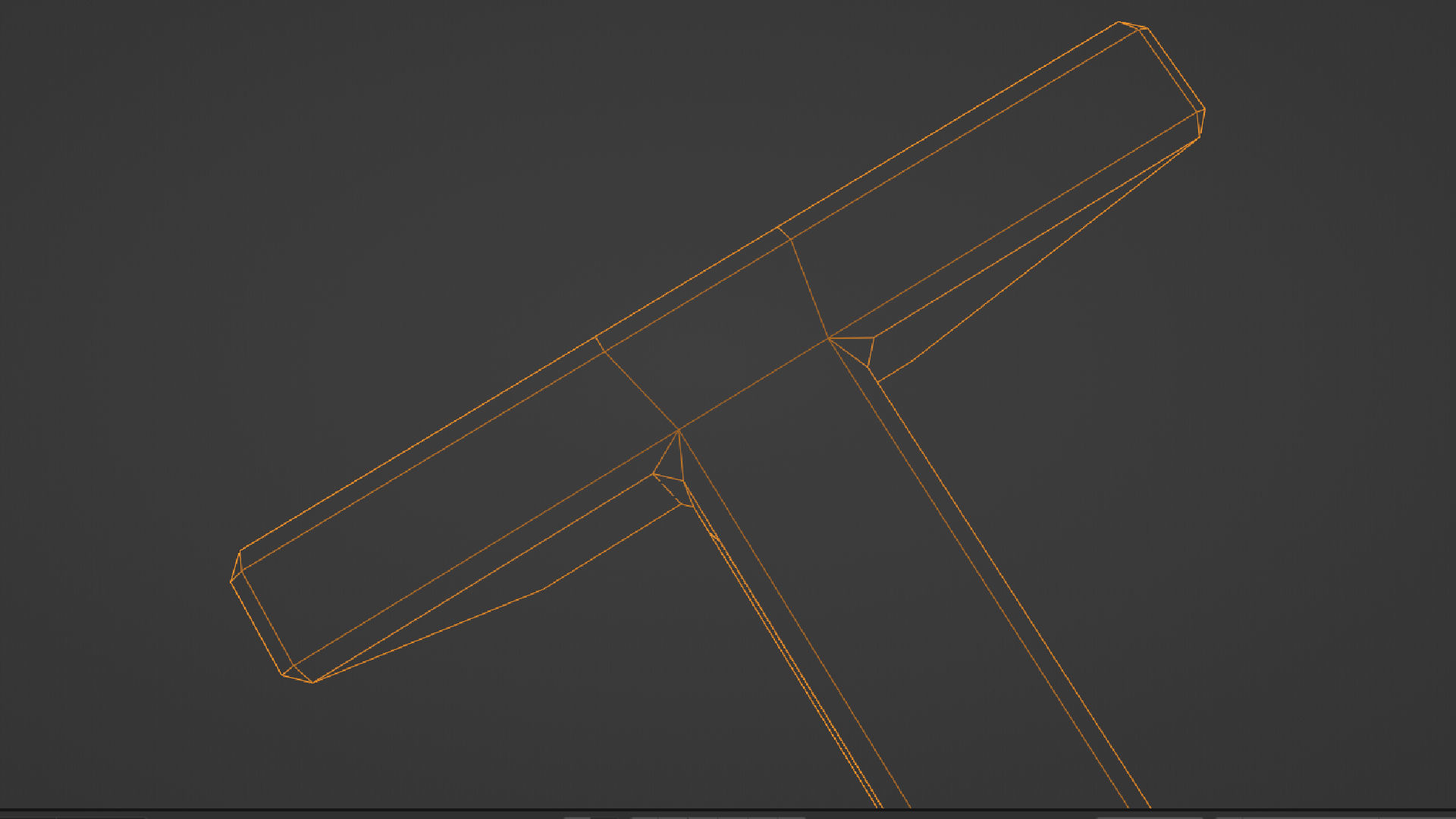 Restroom Sign Low Poly Low-poly 3D model_5