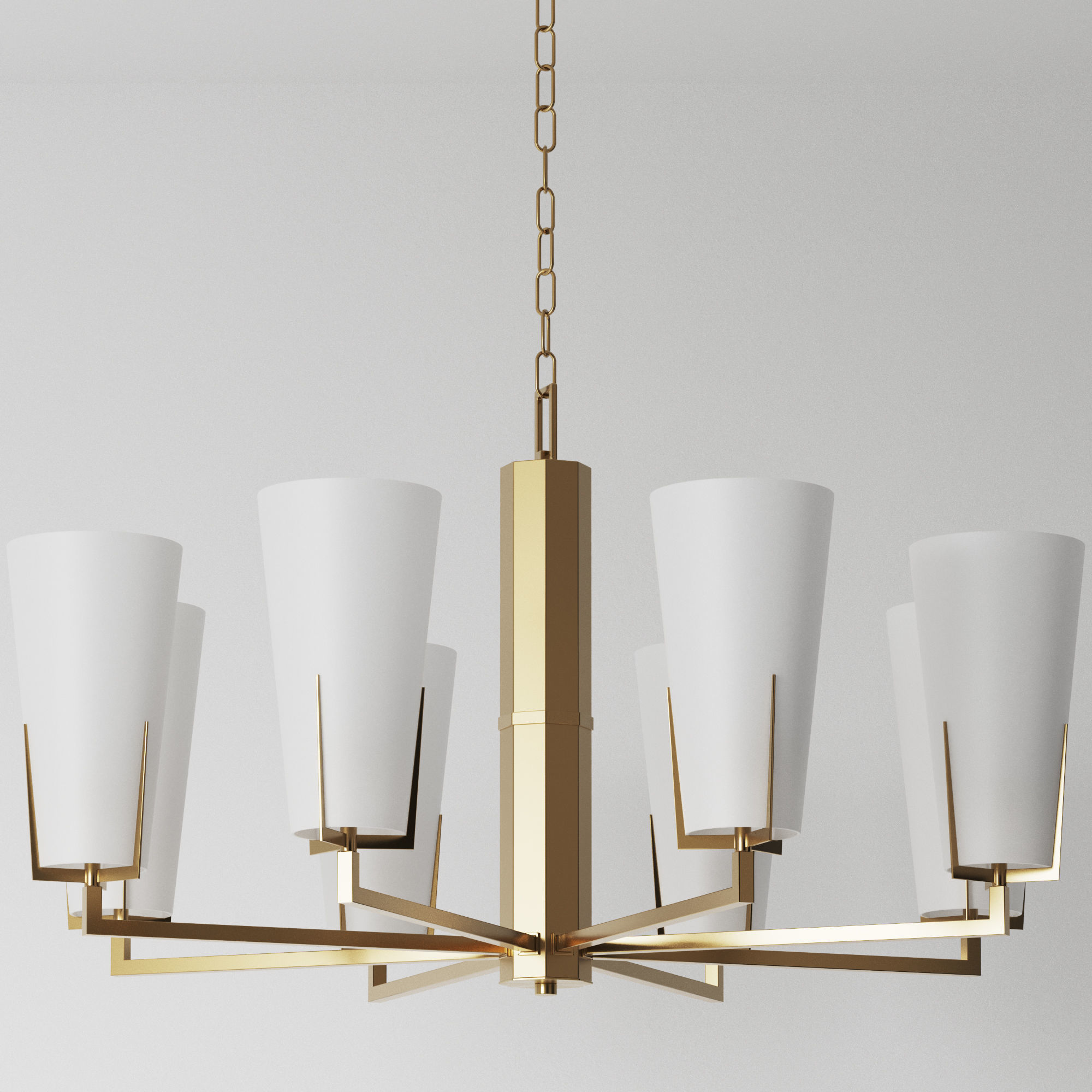 Chandelier Dantone Home Subra large 3D model_8