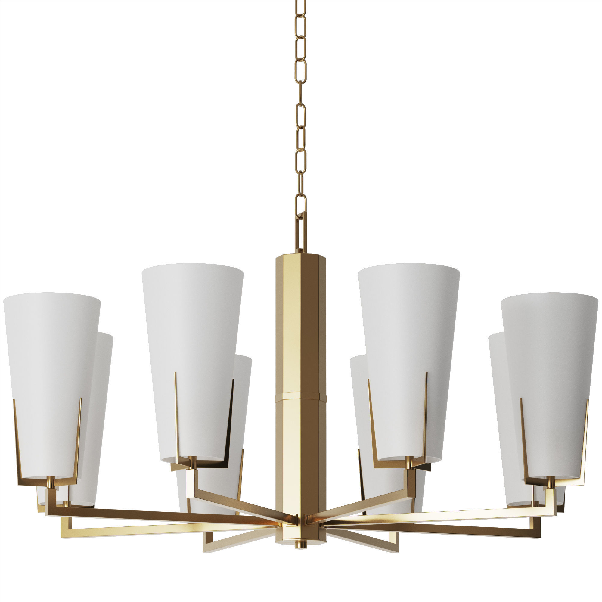 Chandelier Dantone Home Subra large 3D model_12