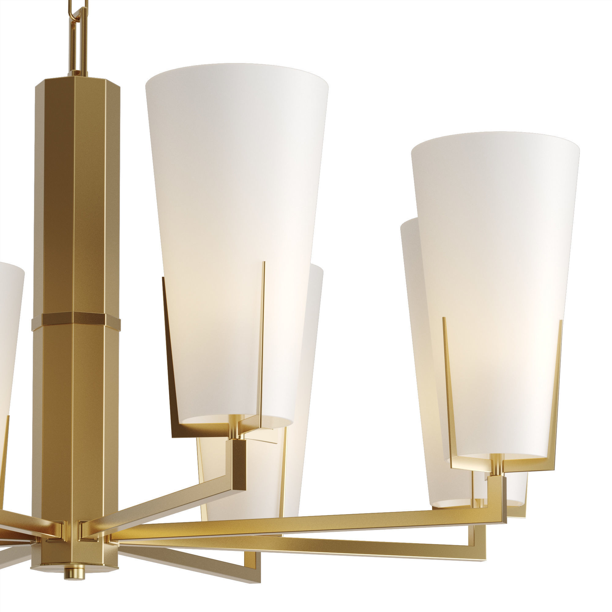 Chandelier Dantone Home Subra large 3D model_2