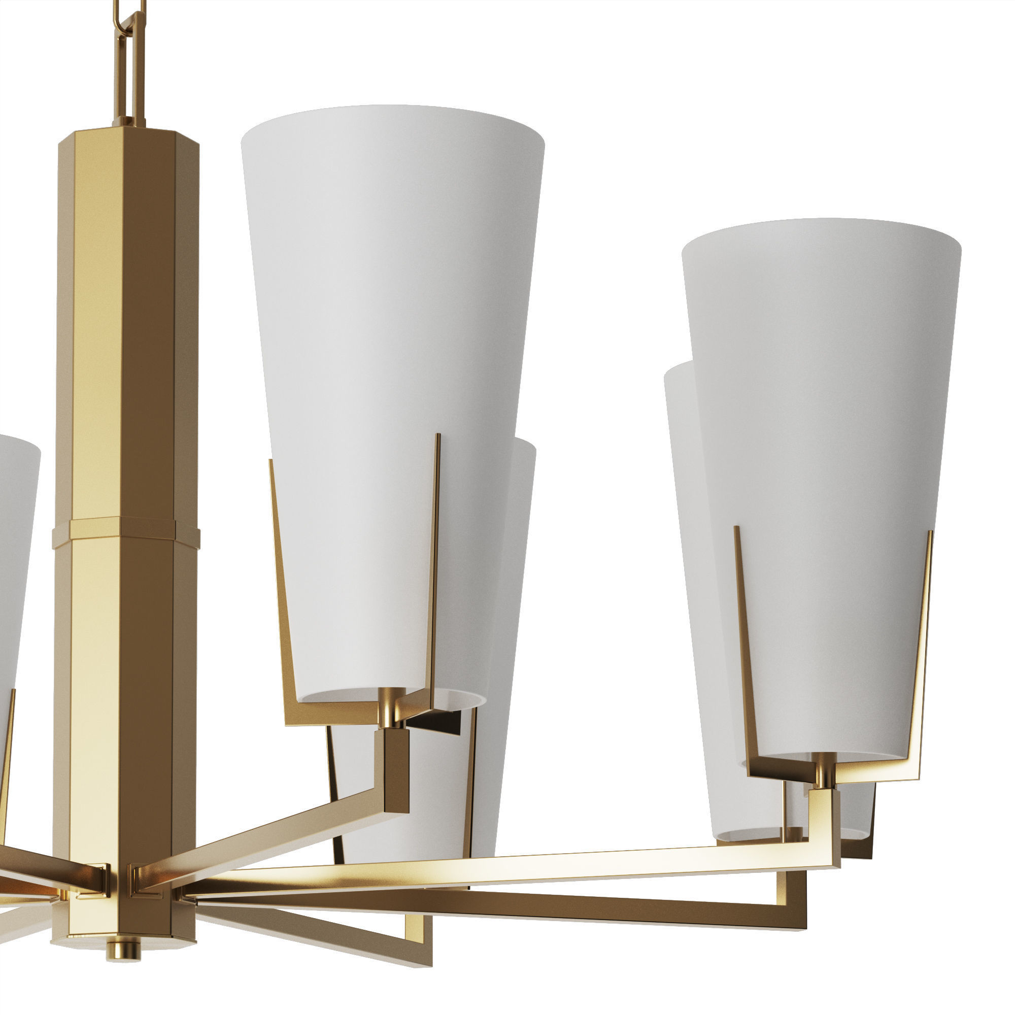 Chandelier Dantone Home Subra large 3D model_14