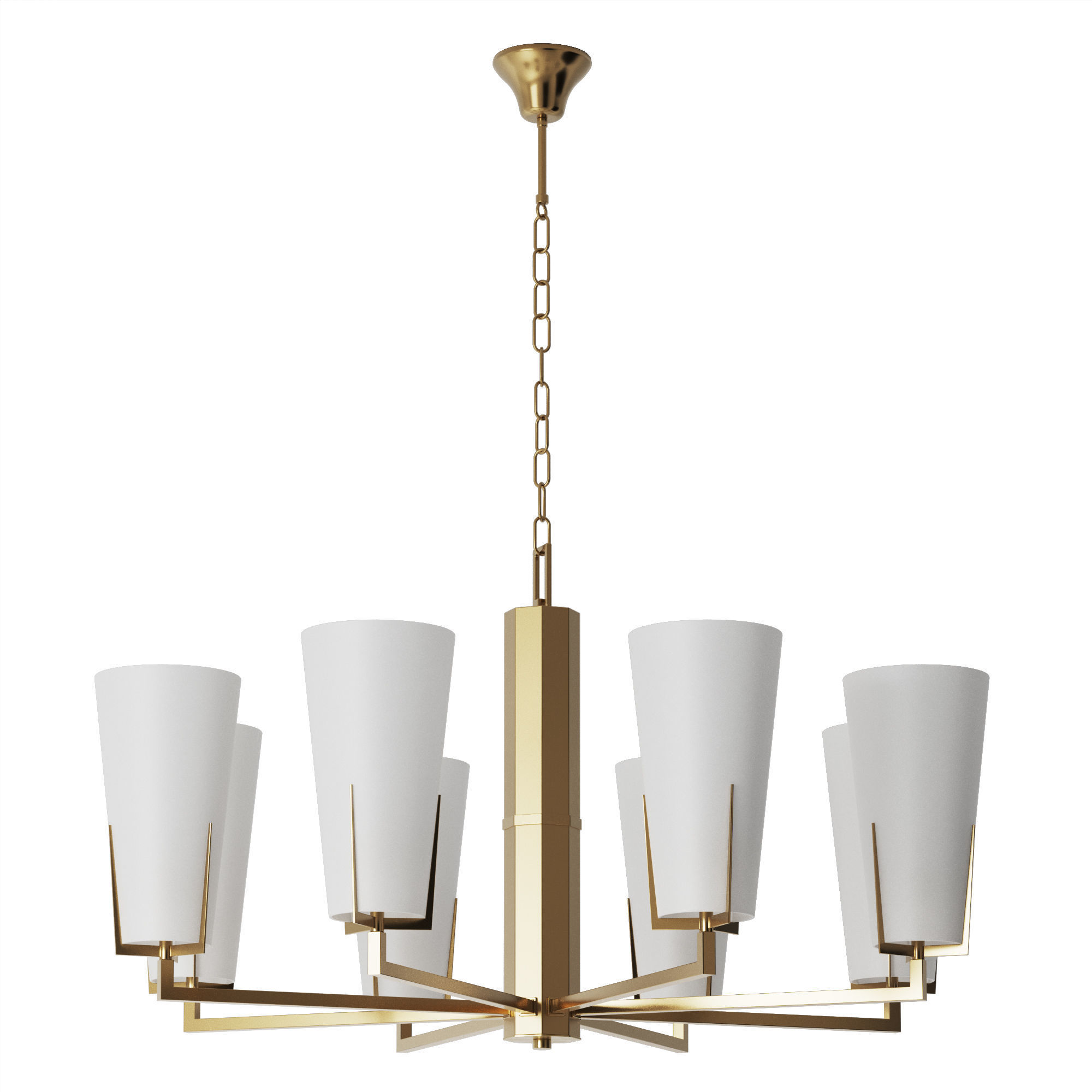 Chandelier Dantone Home Subra large 3D model_13
