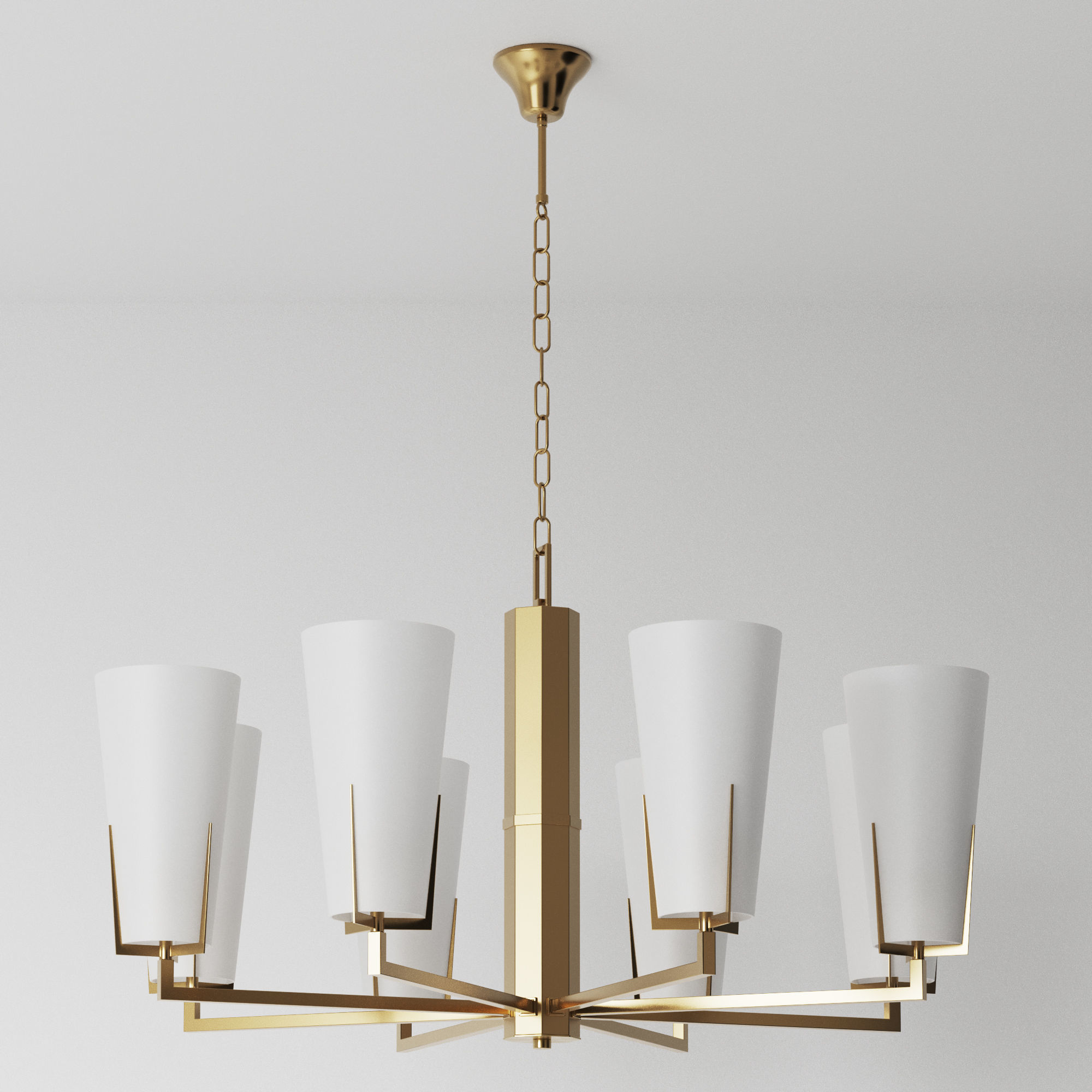 Chandelier Dantone Home Subra large 3D model_9