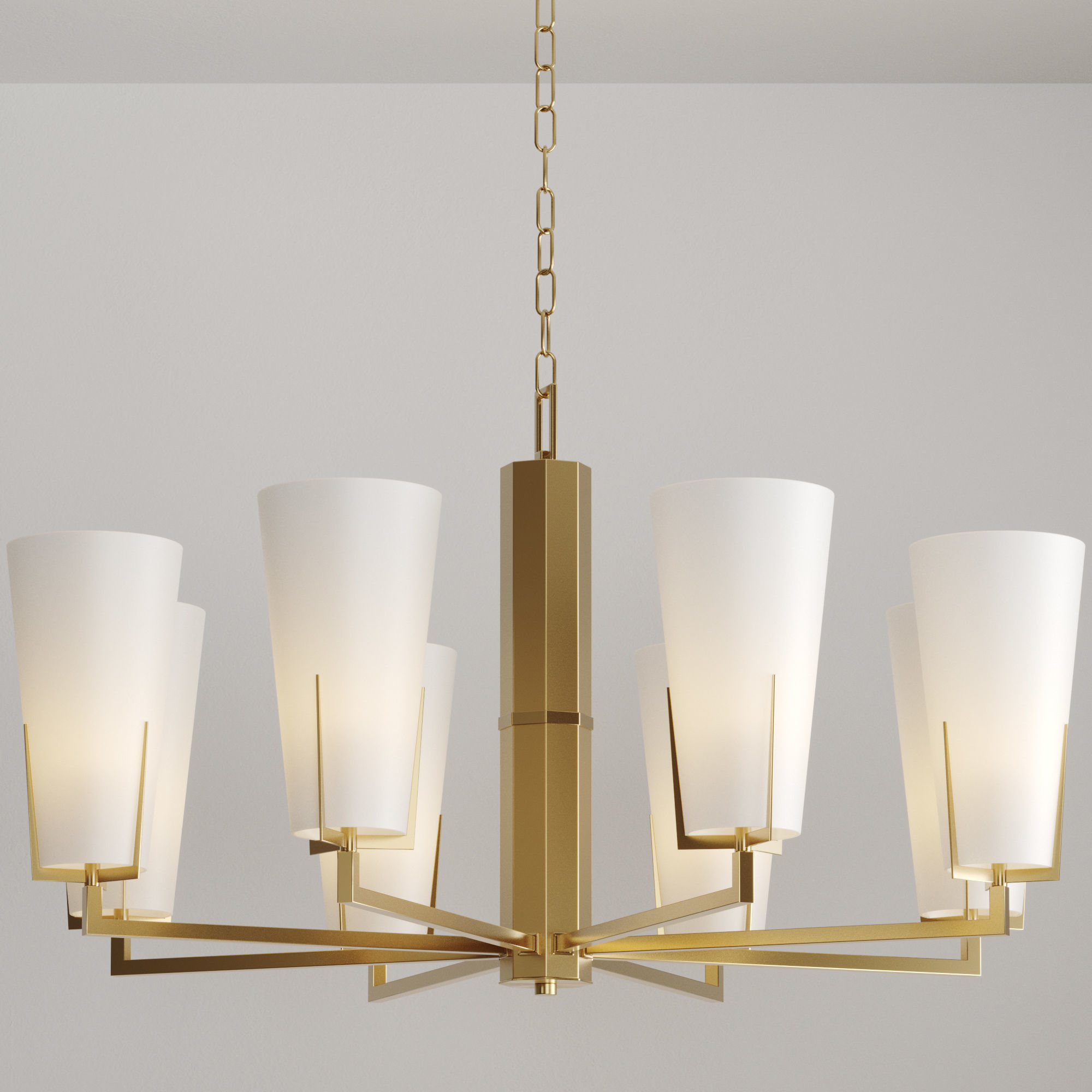 Chandelier Dantone Home Subra large 3D model_4