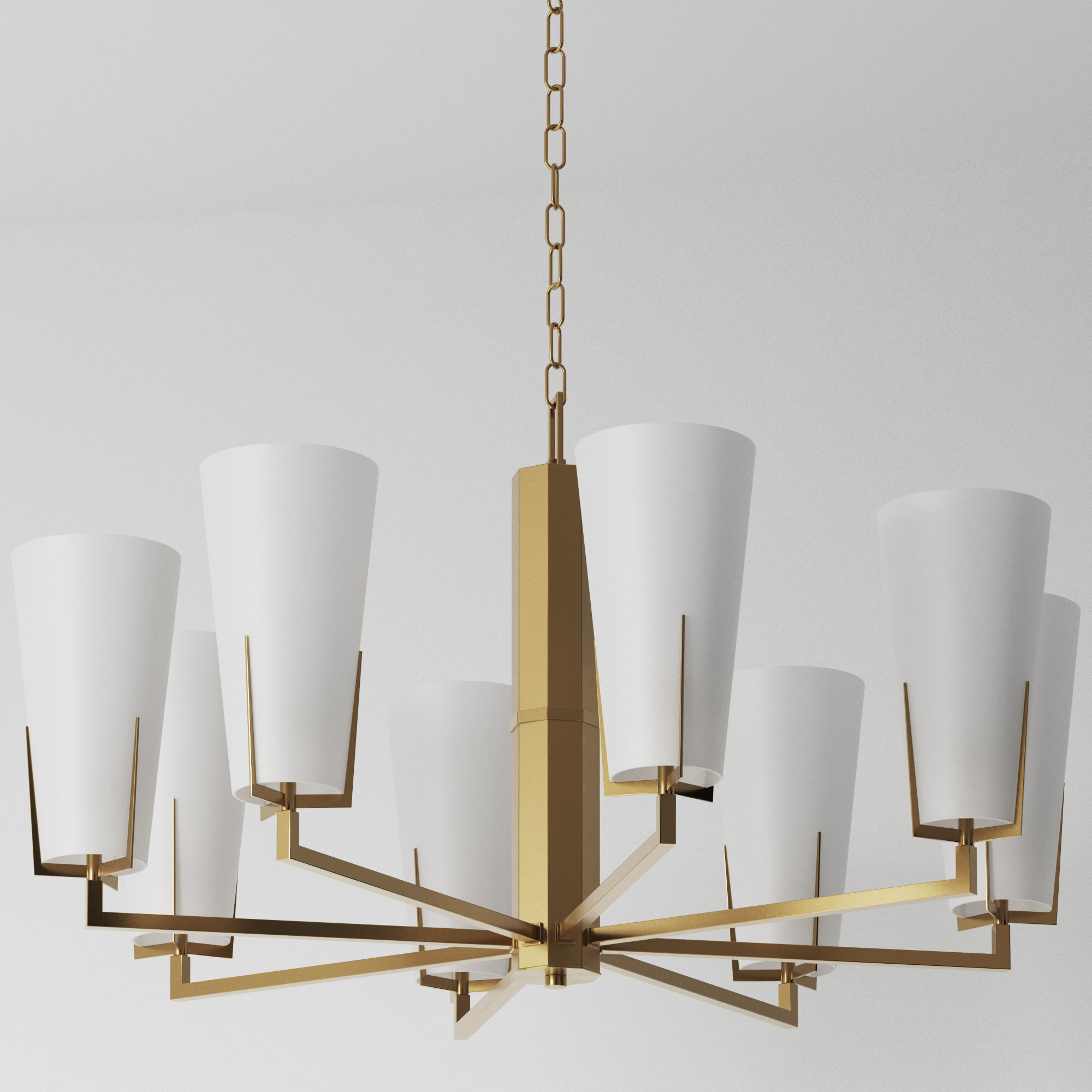 Chandelier Dantone Home Subra large 3D model_11