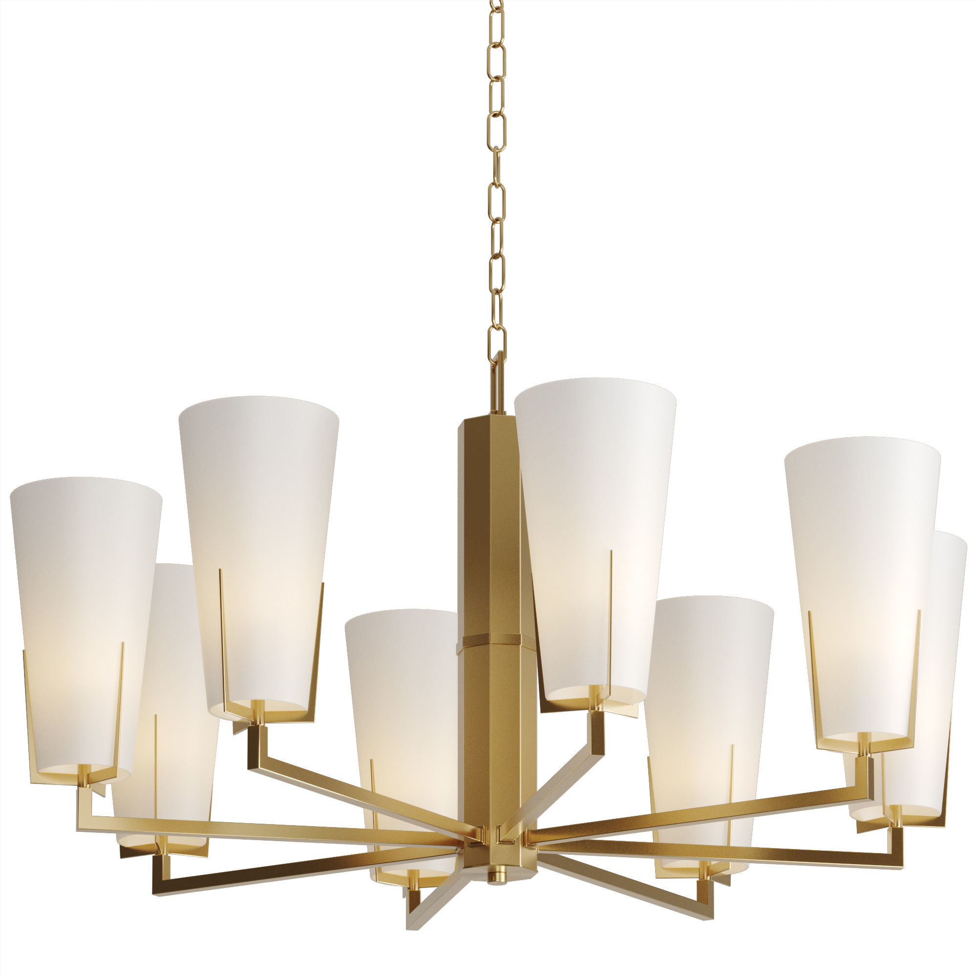 Chandelier Dantone Home Subra large 3D model_3