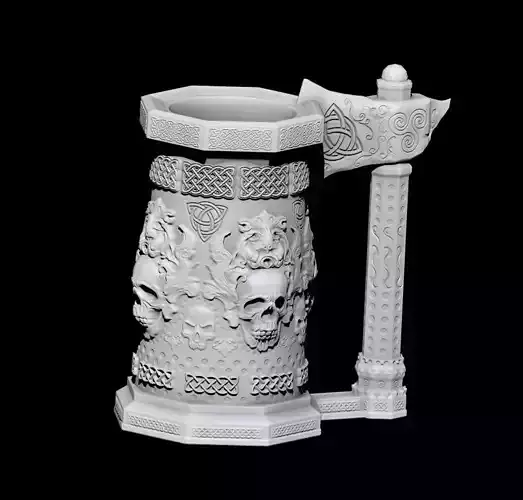 CELTIC VIKING MUG CAN HOLDER