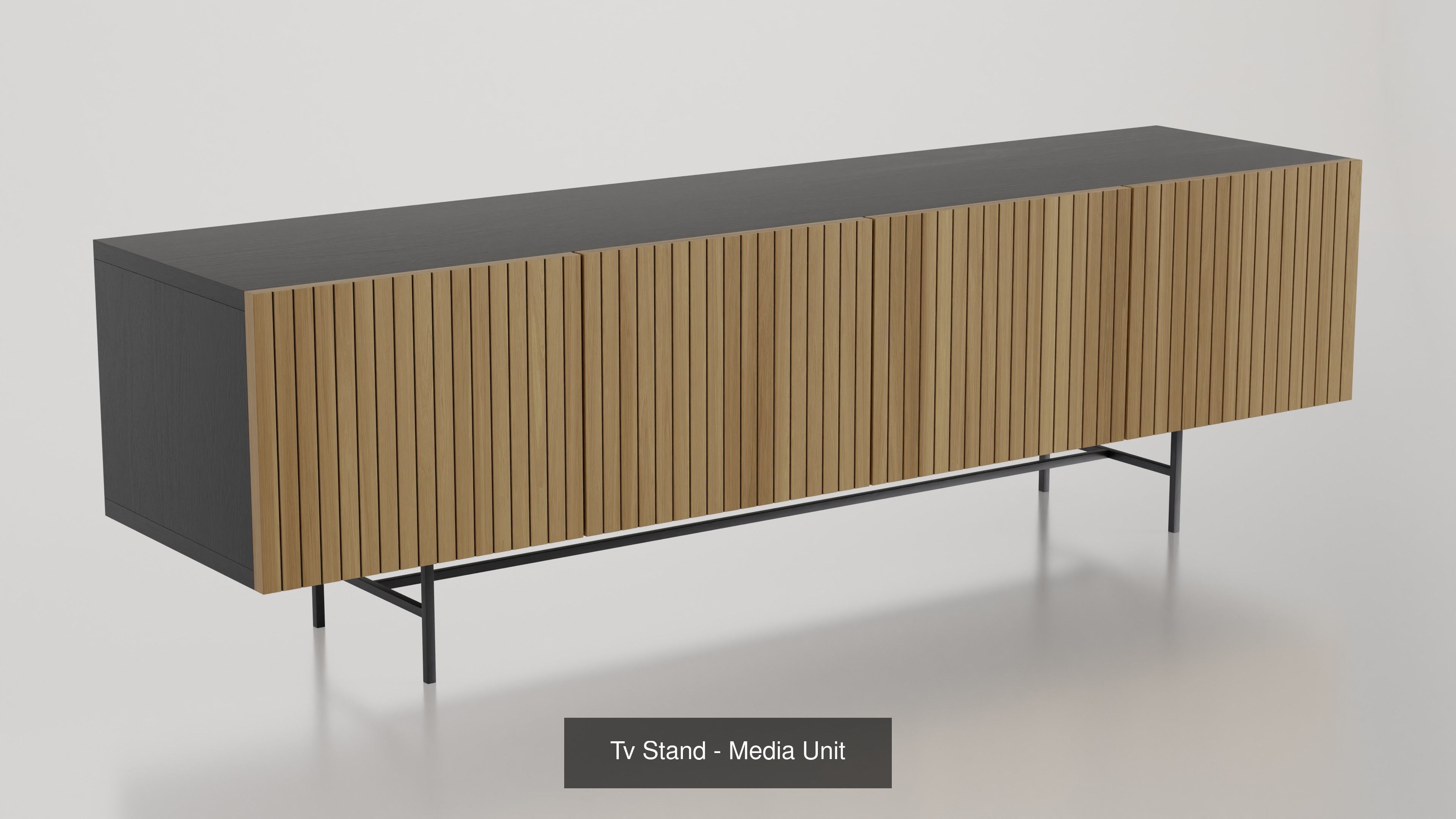 Living Room Set 3D Model Collection_1