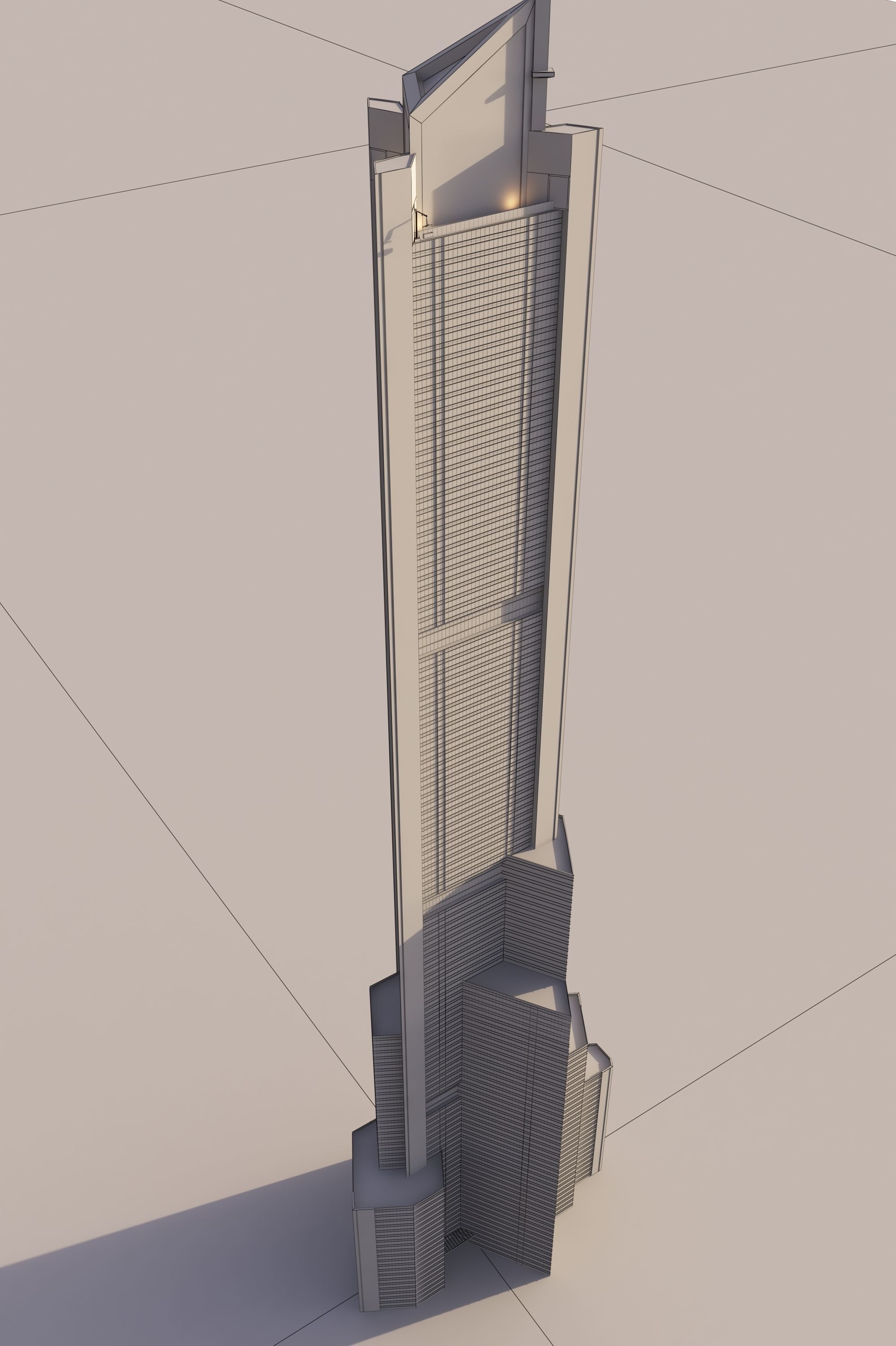 Skyscraper 2 SUPERTALL 3D model_11