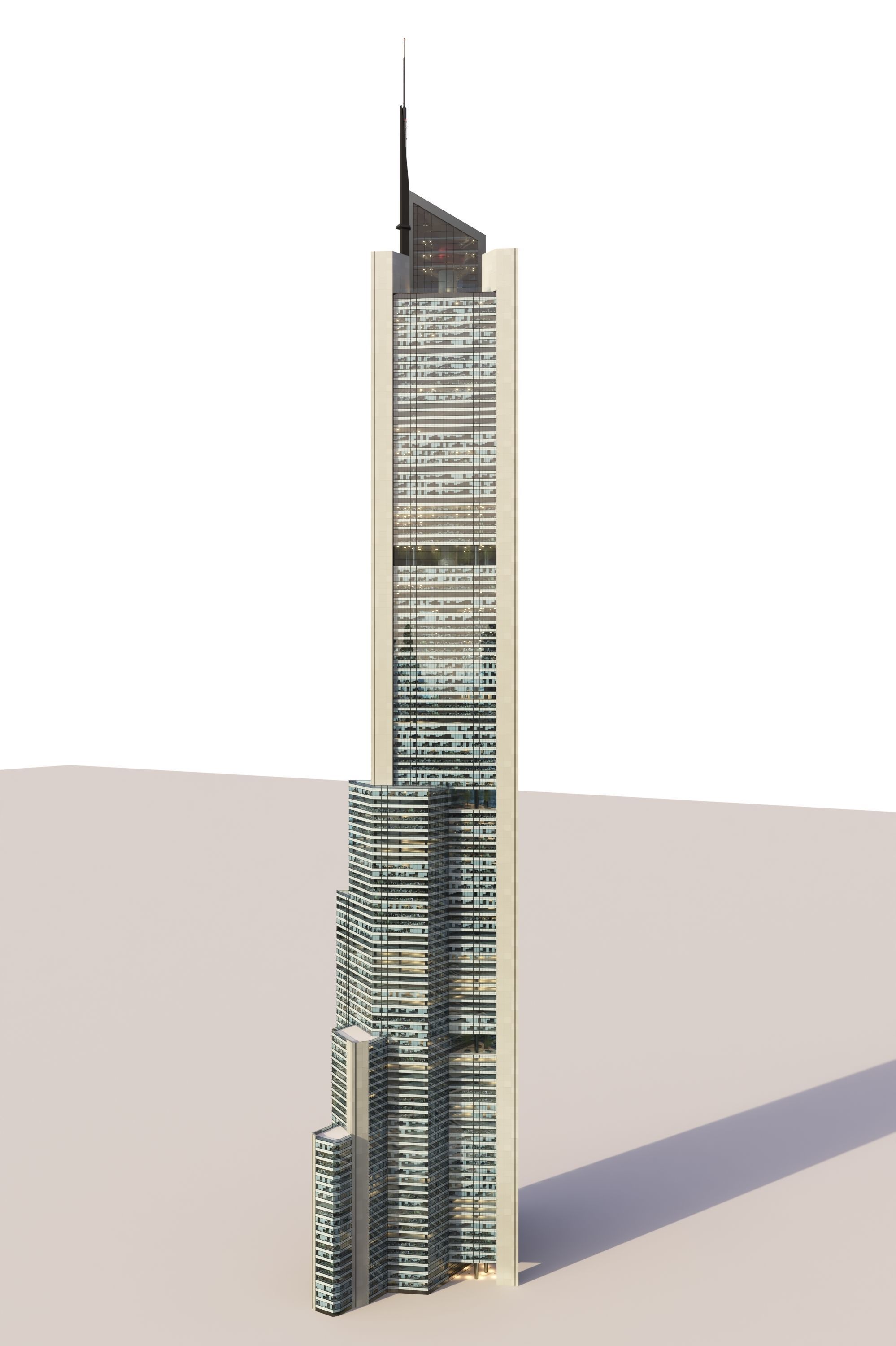 Skyscraper 2 SUPERTALL 3D model_7