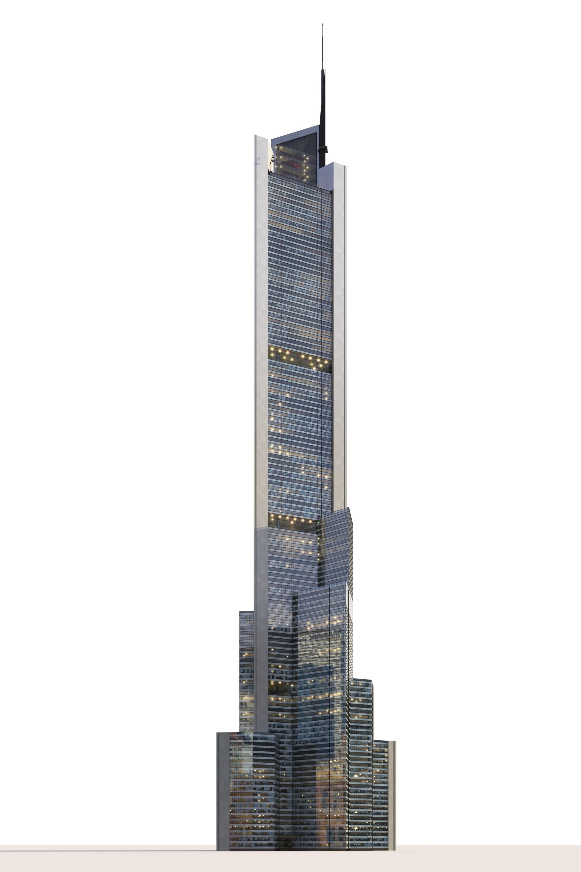 Skyscraper 2 SUPERTALL 3D model_2